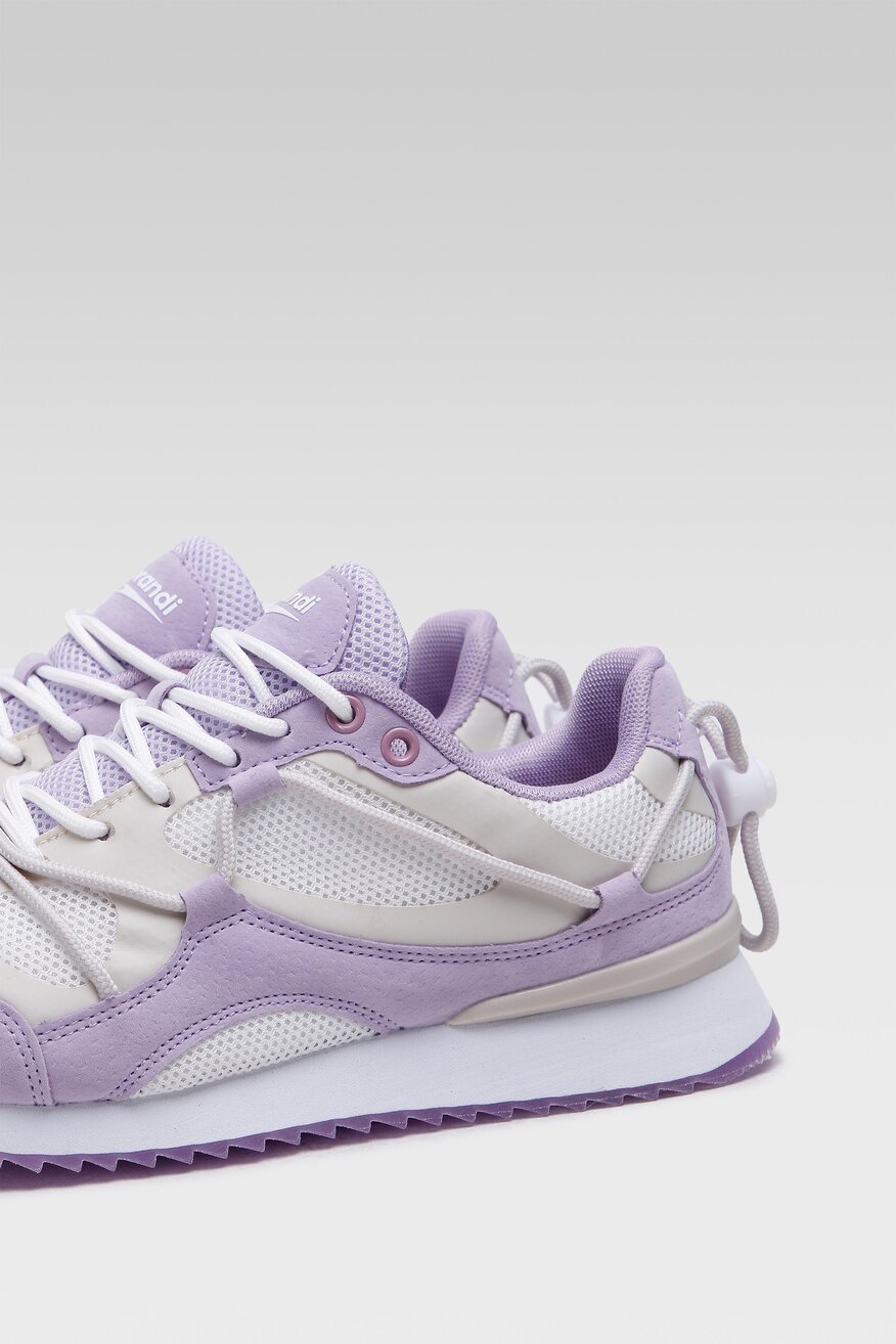 Sprandi - Obuwie sportowe fioletowe sznurowane - 5904248448271