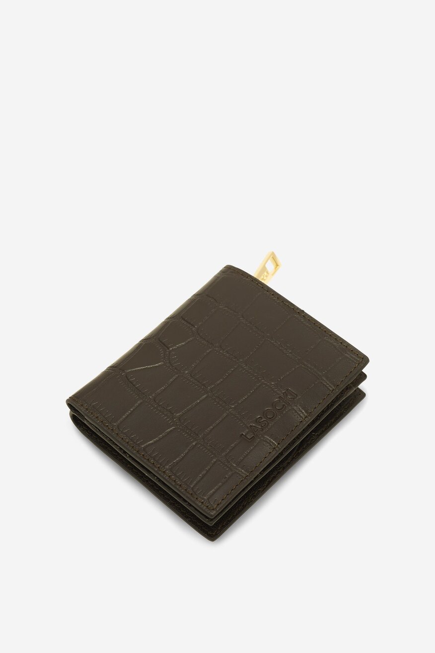 Lasocki - Portfel mały skórzany - 5905588181019
