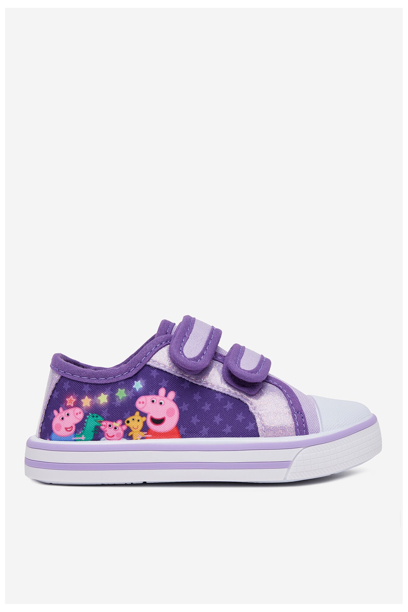 Plátěná obuv PEPPA PIG CEO-CP91-AW25-331PP FIALOVÁ