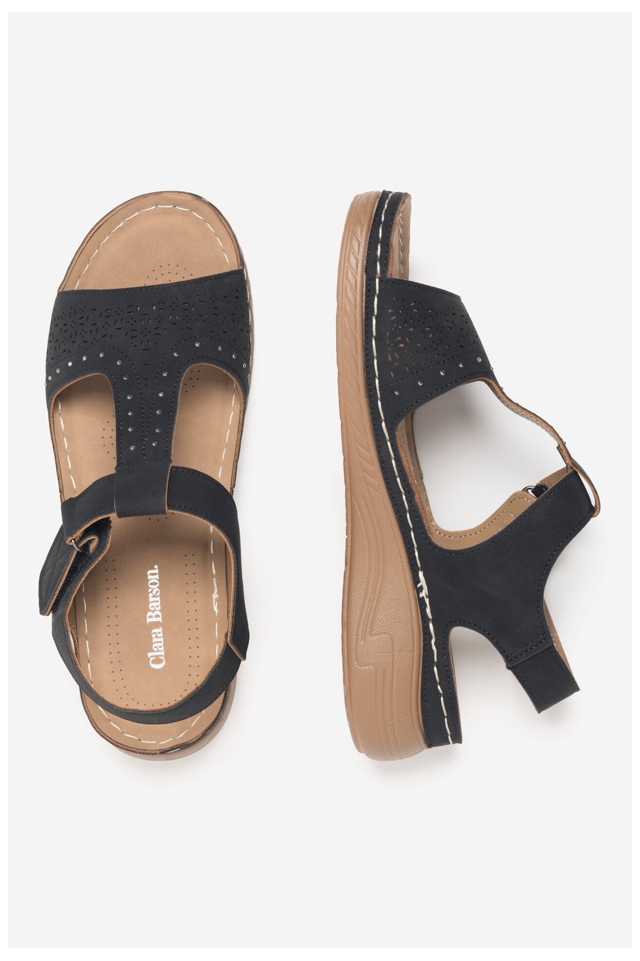 Szandál Clara Barson WYL05010-15 FEKETE