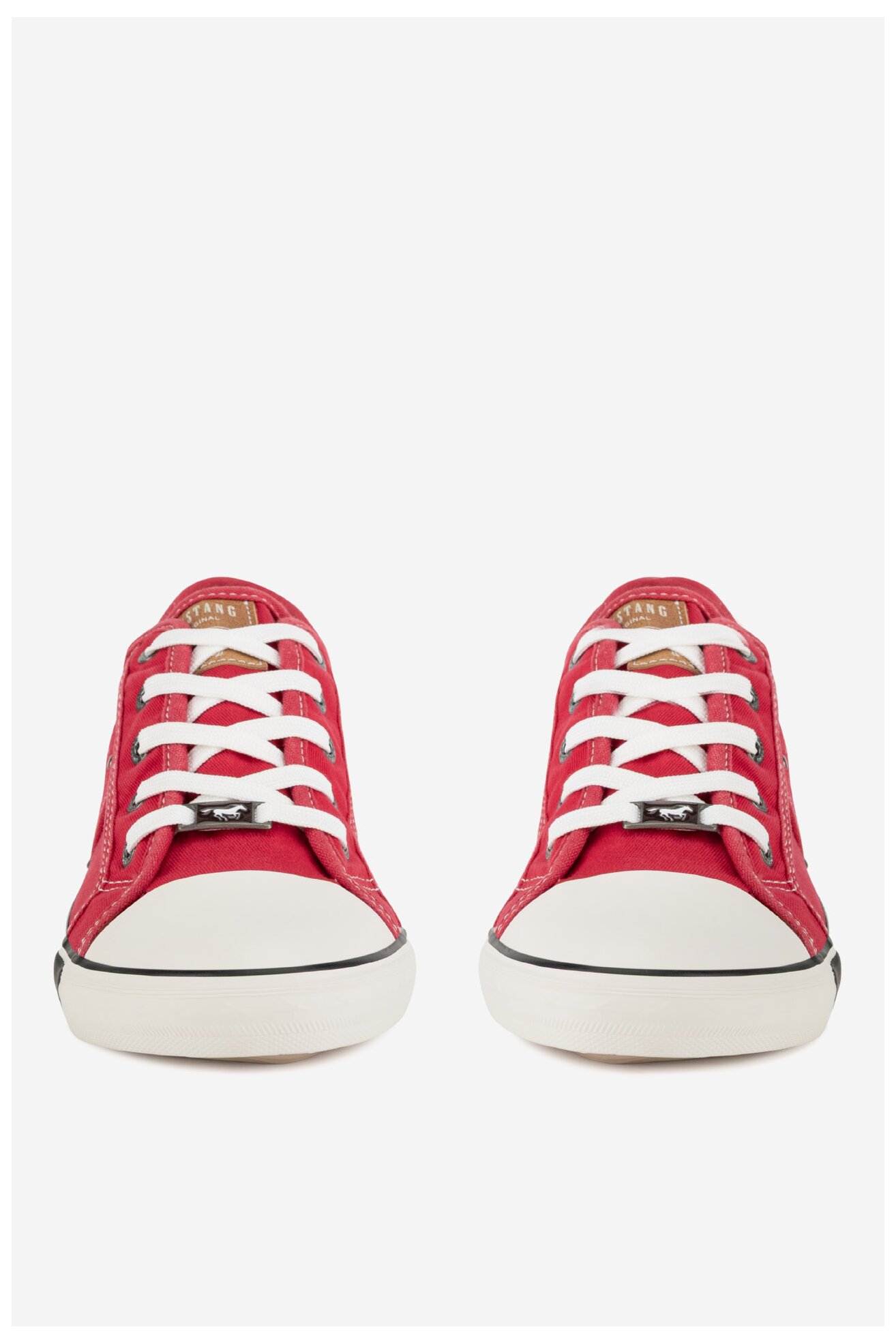 Plátěná obuv Mustang 1099-310 ČERVENÁ