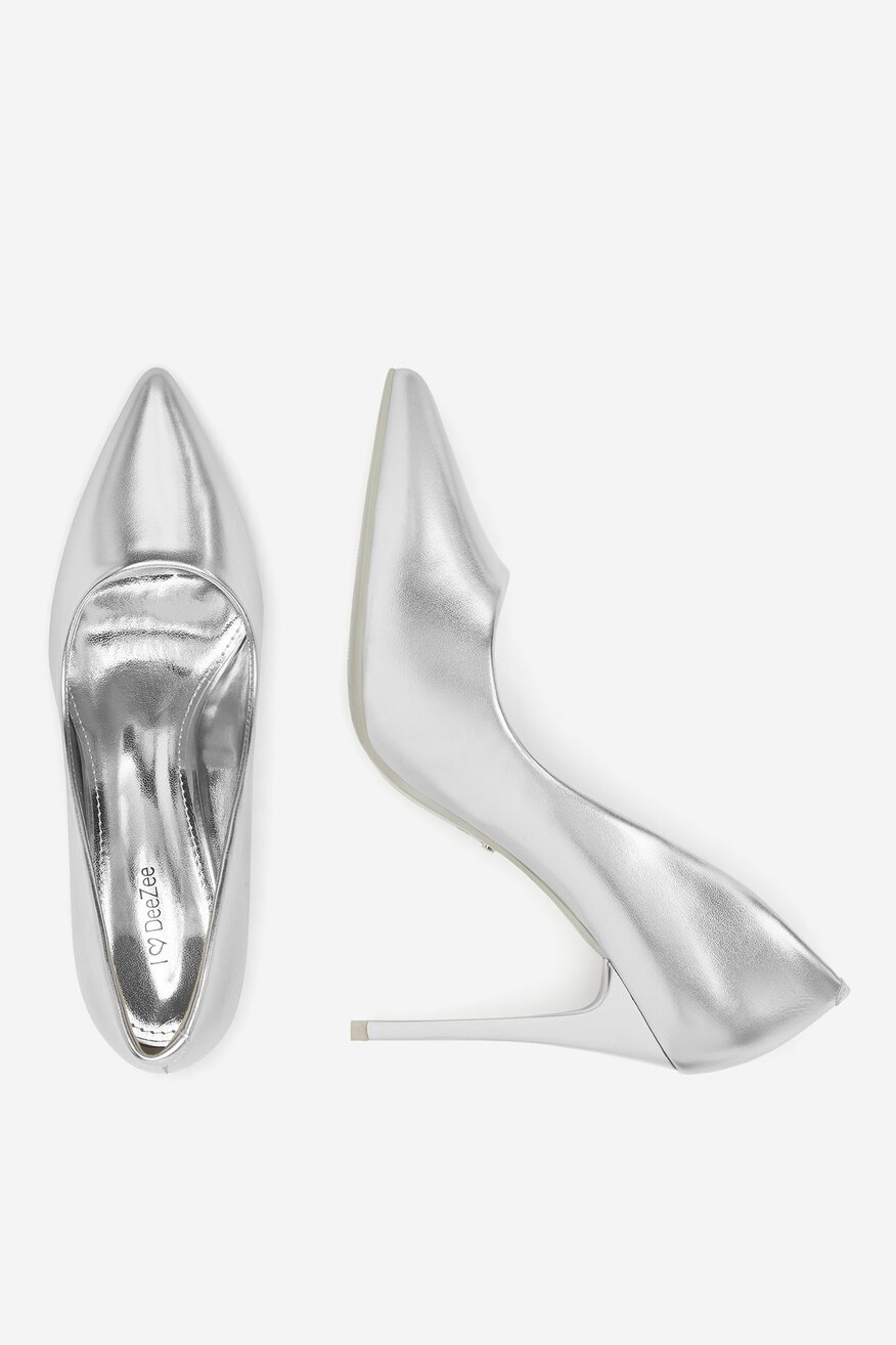 Körömcipő DeeZee EZÜST - 5904410516203
