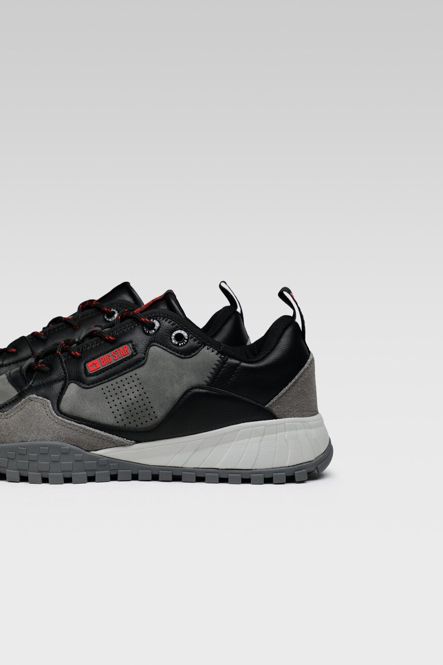 
                Big Star - Półbuty szare - 5904248990725