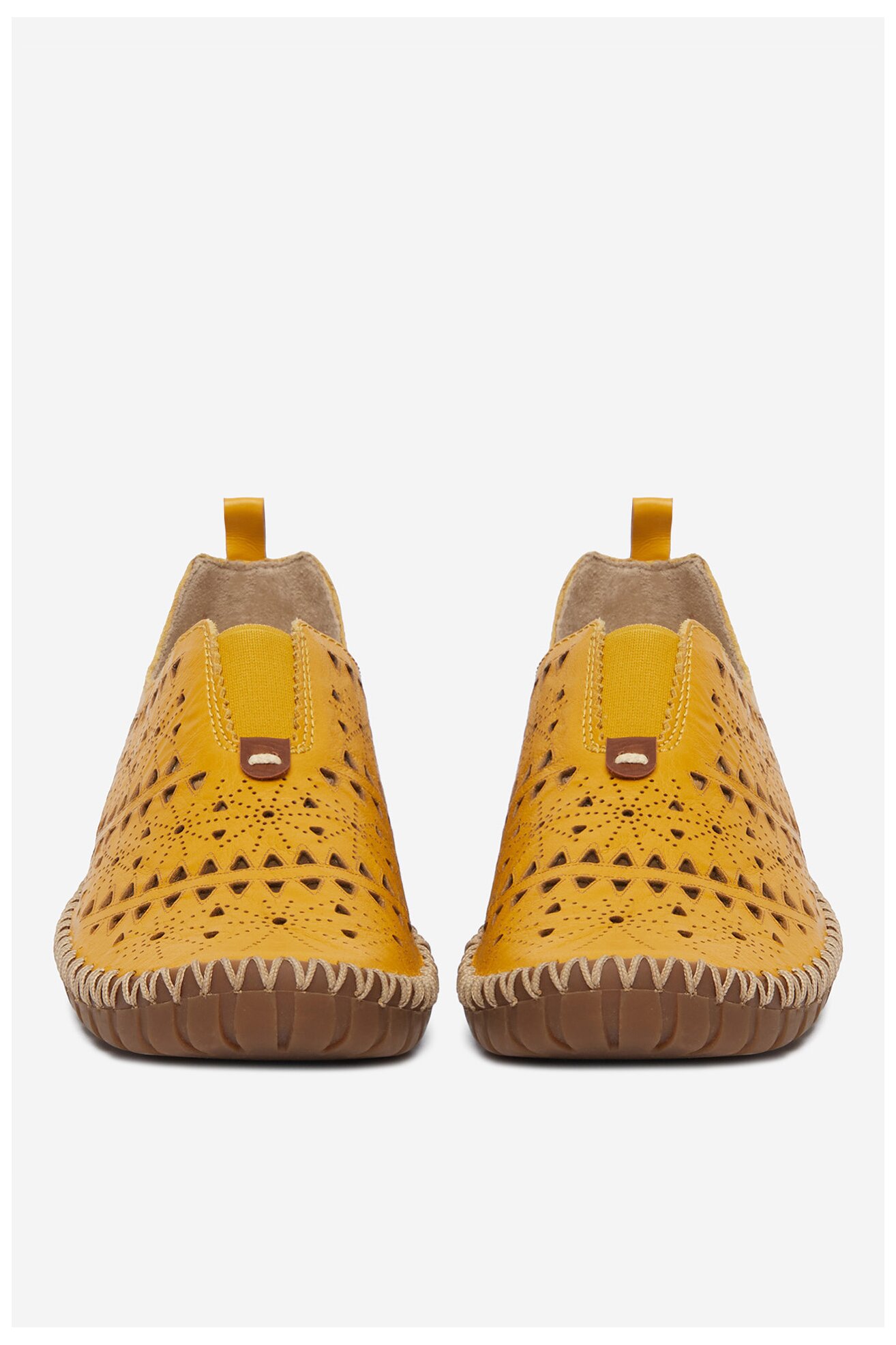 Półbuty Rieker CEO-M2852-68 Żółty