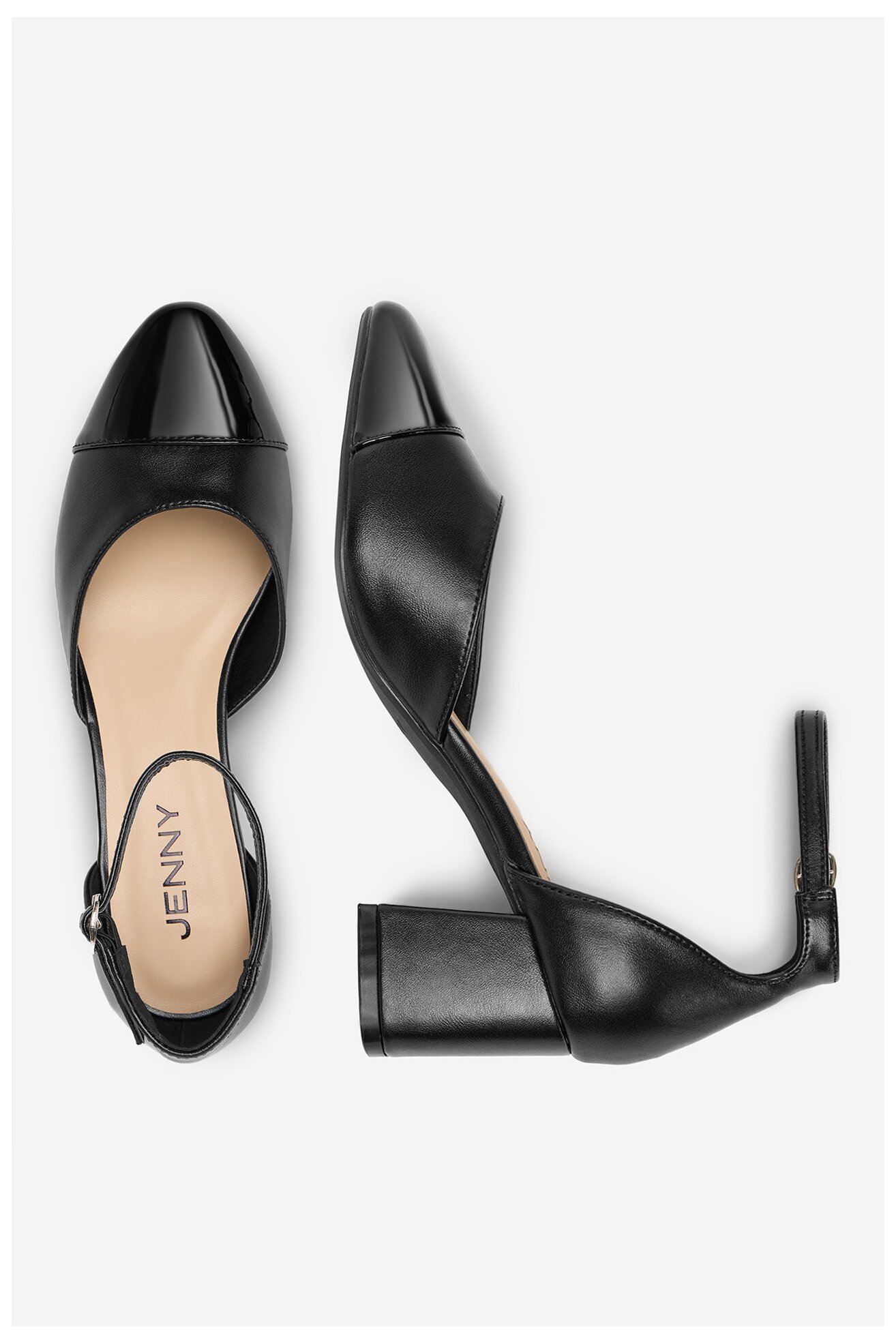 Туфлі-Човники Jenny CEO-PX239-01 ЧОРНИЙ