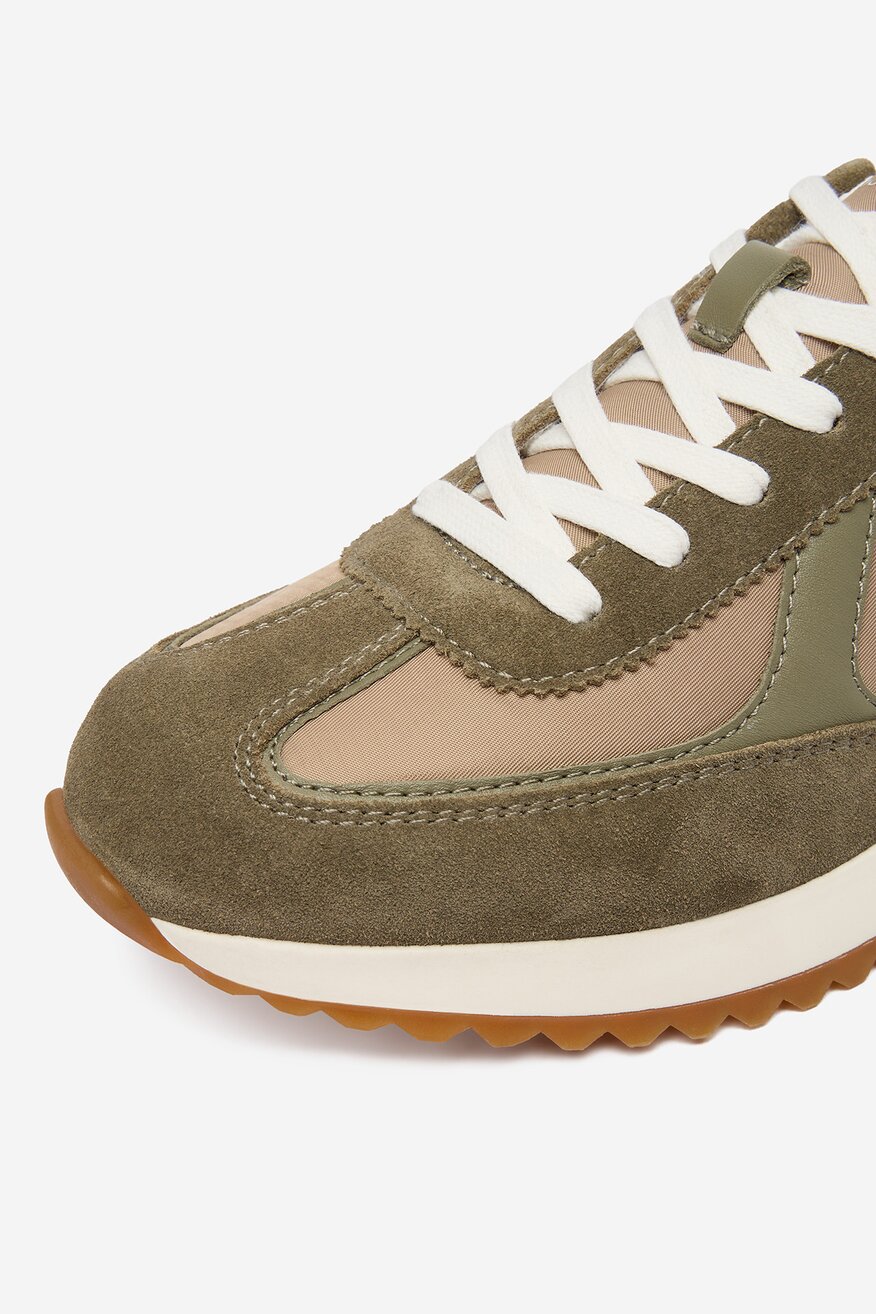 GUESS JEANS - Sneakersy skórzane - 5906751955611