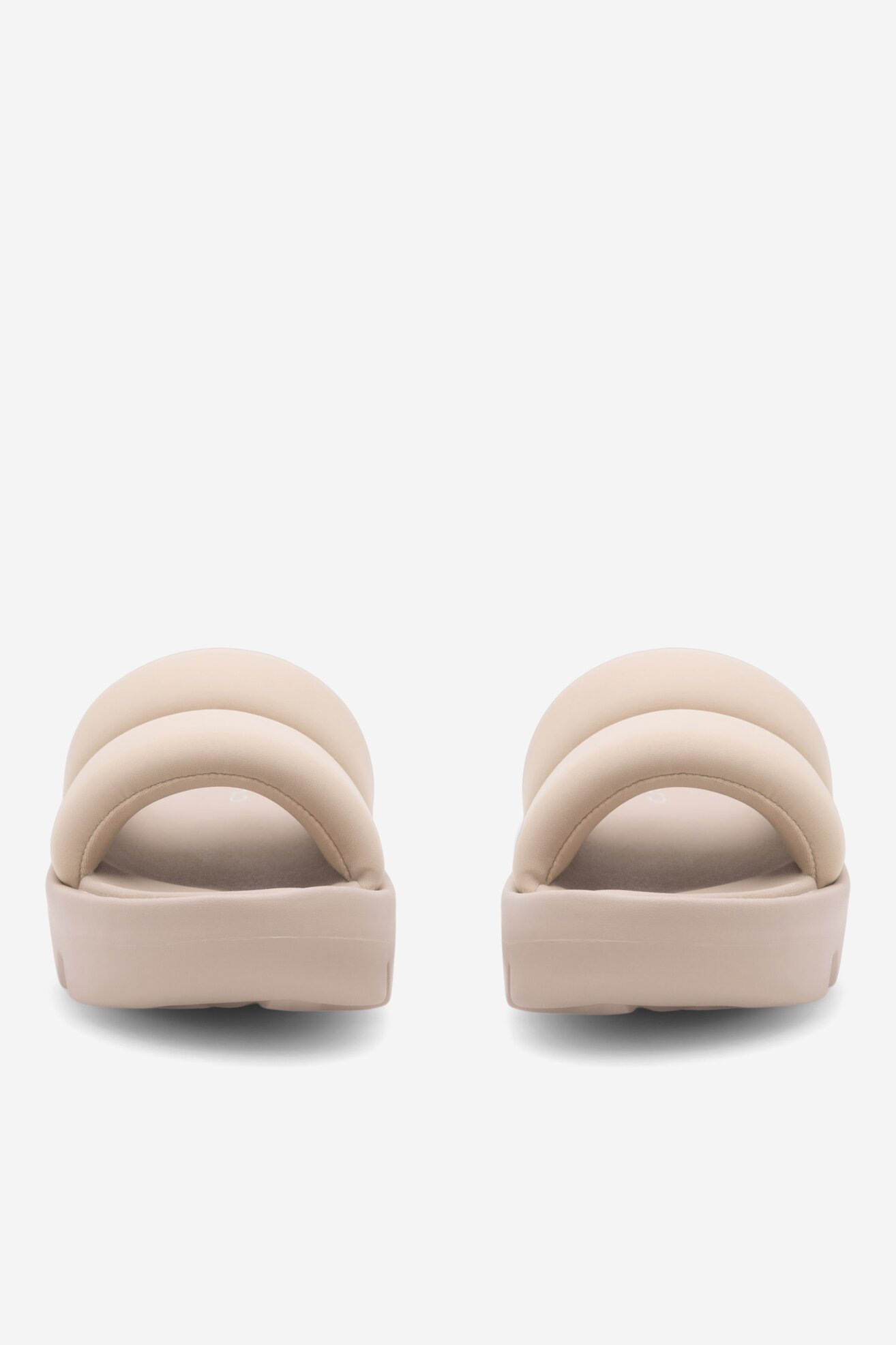 Klapki Reebok CARDI SLIDE HP2216 Beżowy