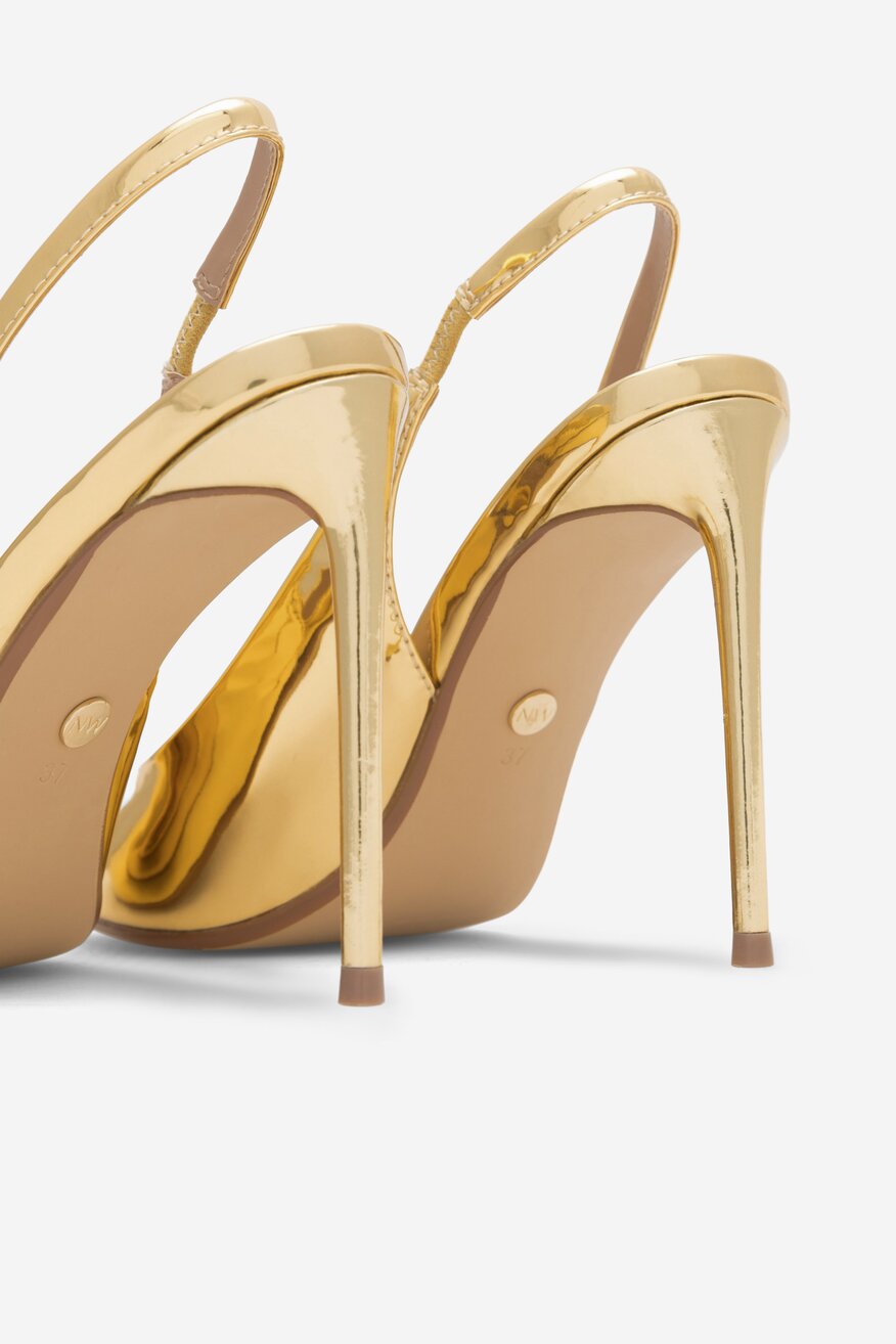 Lodičky NINE WEST ZLATÁ - 5905588149217