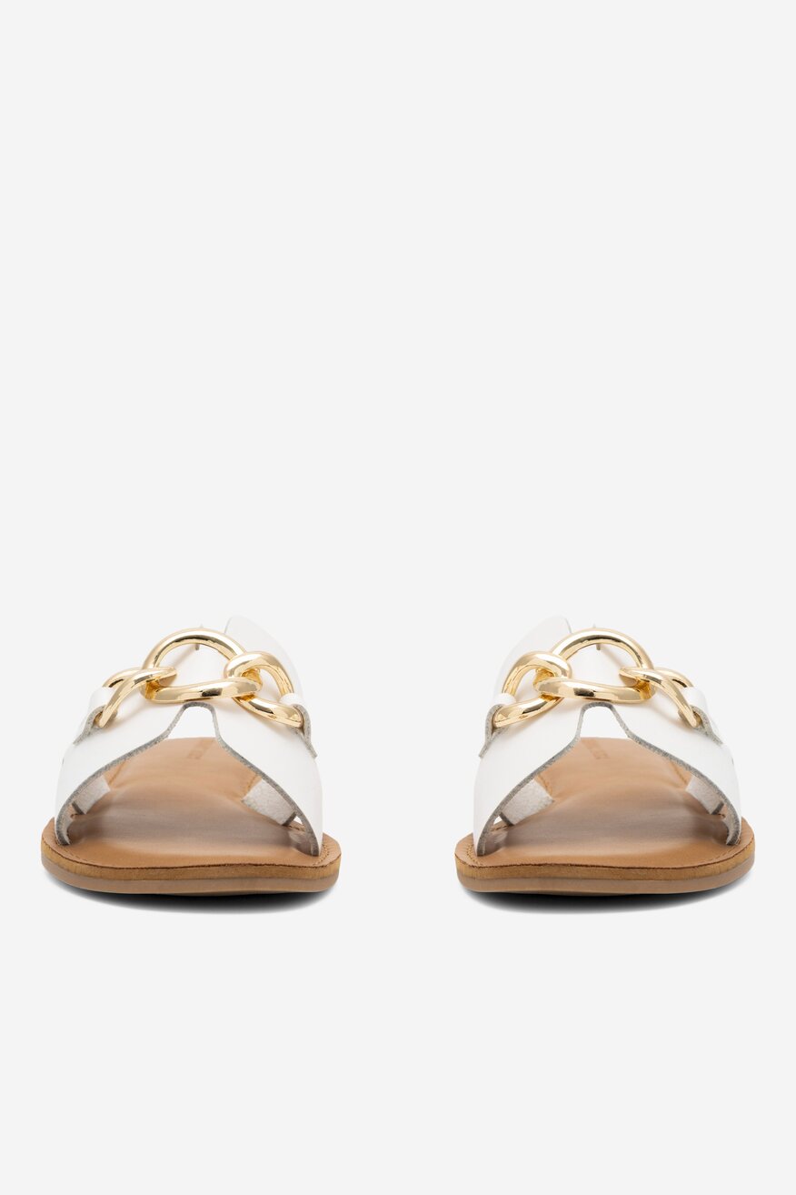 
                Jenny Fairy - Klapki białe - 5904862887012