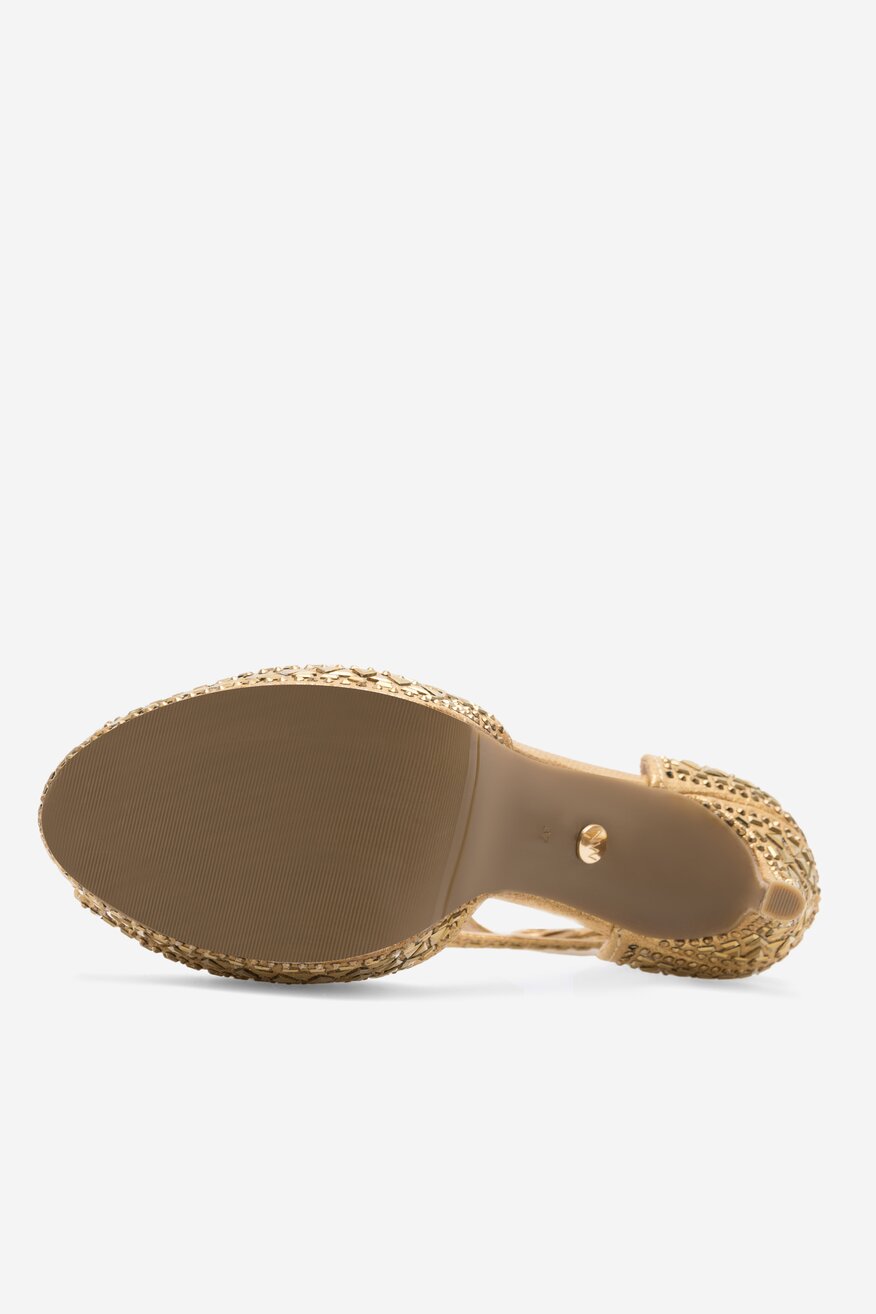 NINE WEST - Sandały na szpilce - 5905588154020