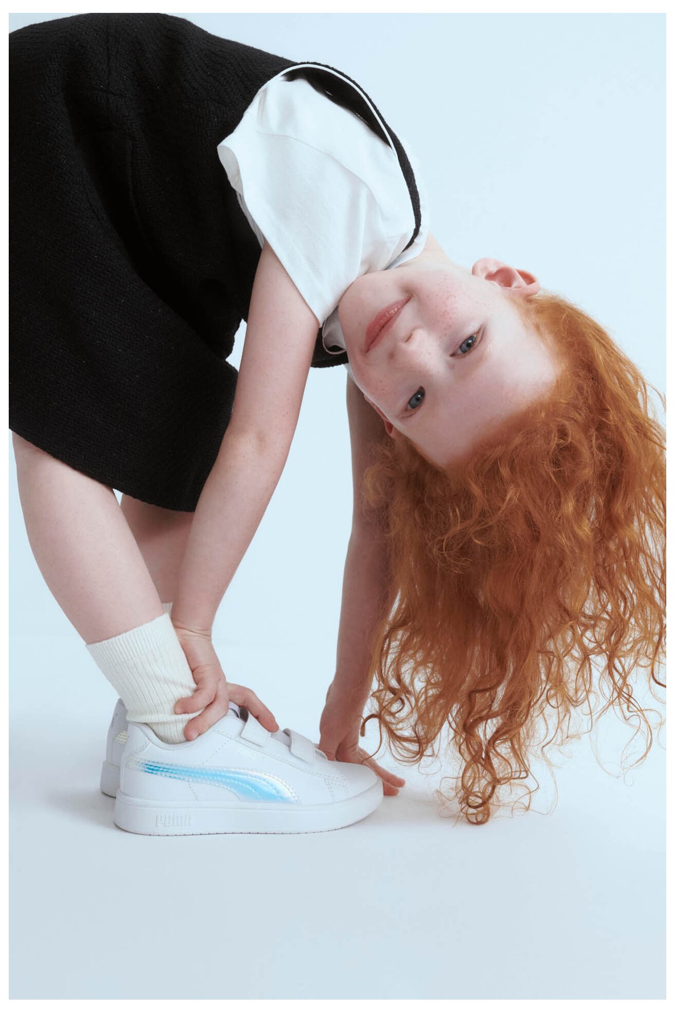 Obuwie sportowe Puma RICKIE CLASSIC V PS 40172901 Biały