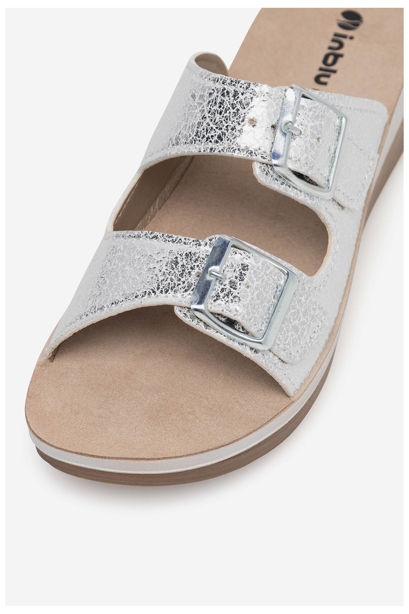 Шльопанець Inblu FT020400 СРІБНИЙ