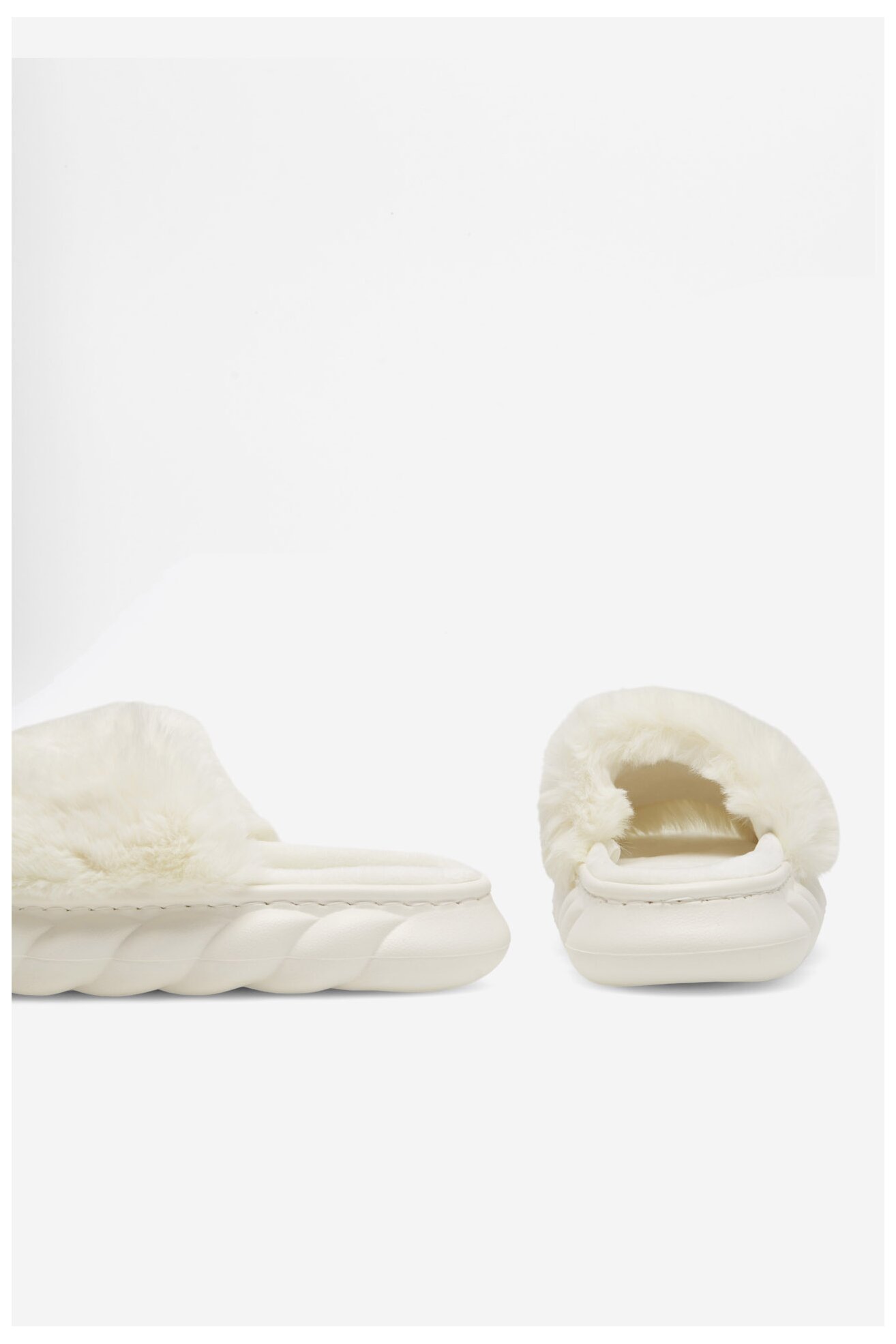 Papuci de casă DeeZee DE-24-01 ALB