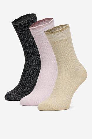 Čarape NINE WEST CEO_AS_NW_07_W_AW25 (3 PACK) MIKS