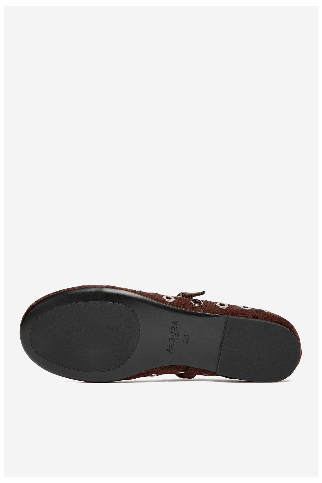 Baleriny Badura EO-ALANI-V2267-115 Brązowy ciemny