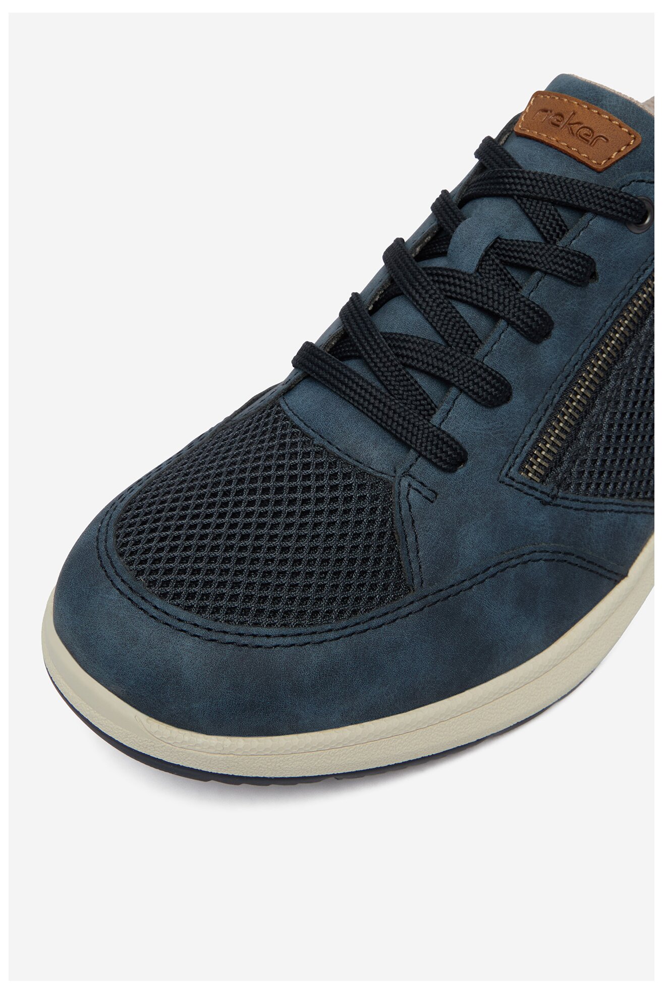 Sneakers Rieker CEO-16901-14 Granatowy