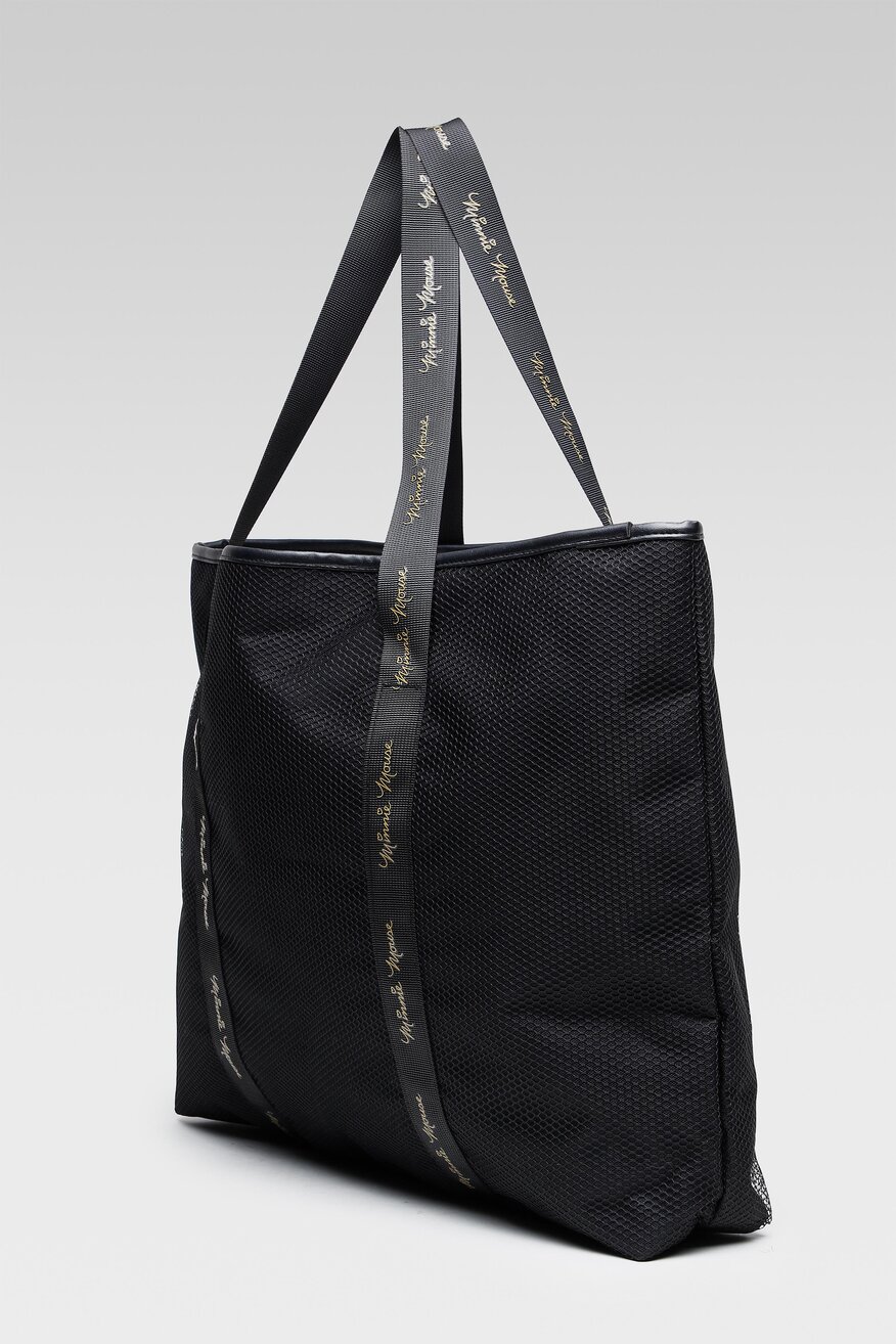 
                Mickey&Friends - Torebka shopper z printem czarna - 5903698884752