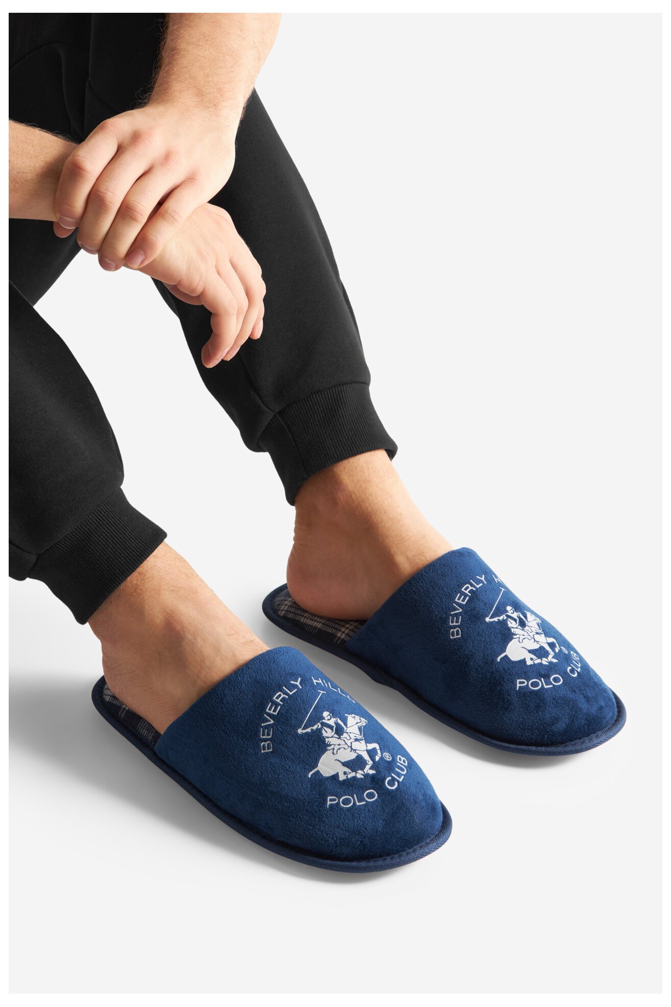 Papuče Beverly Hills Polo Club P4194525 KOBALT PLAVA