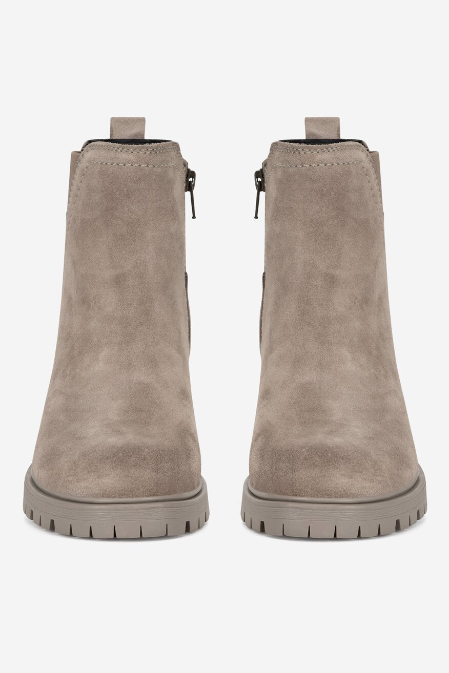 
                Lasocki - Botki zamszowe ocieplane - 5905588871897