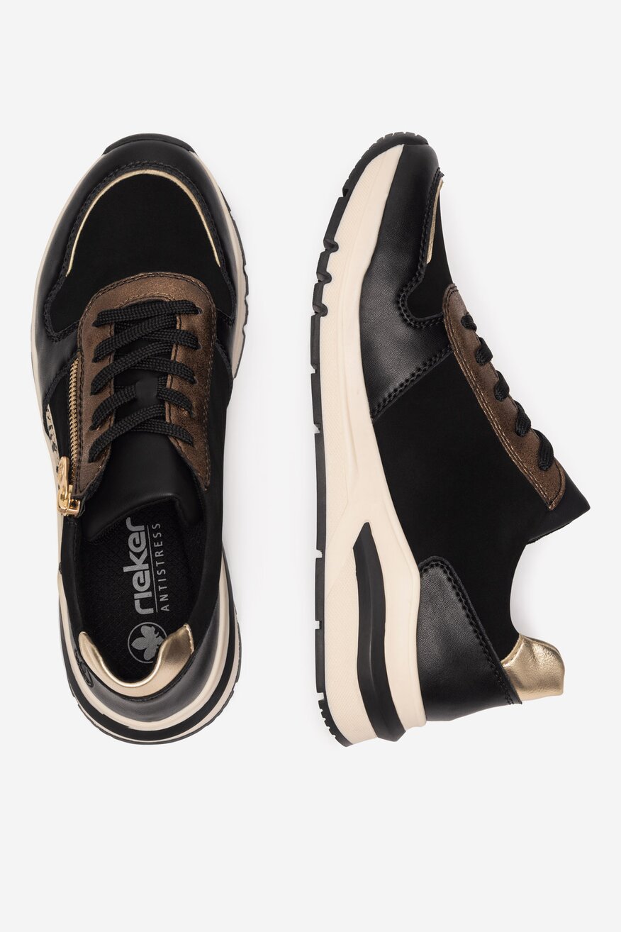 Rieker - Sneakersy na koturnie - 2230062971736