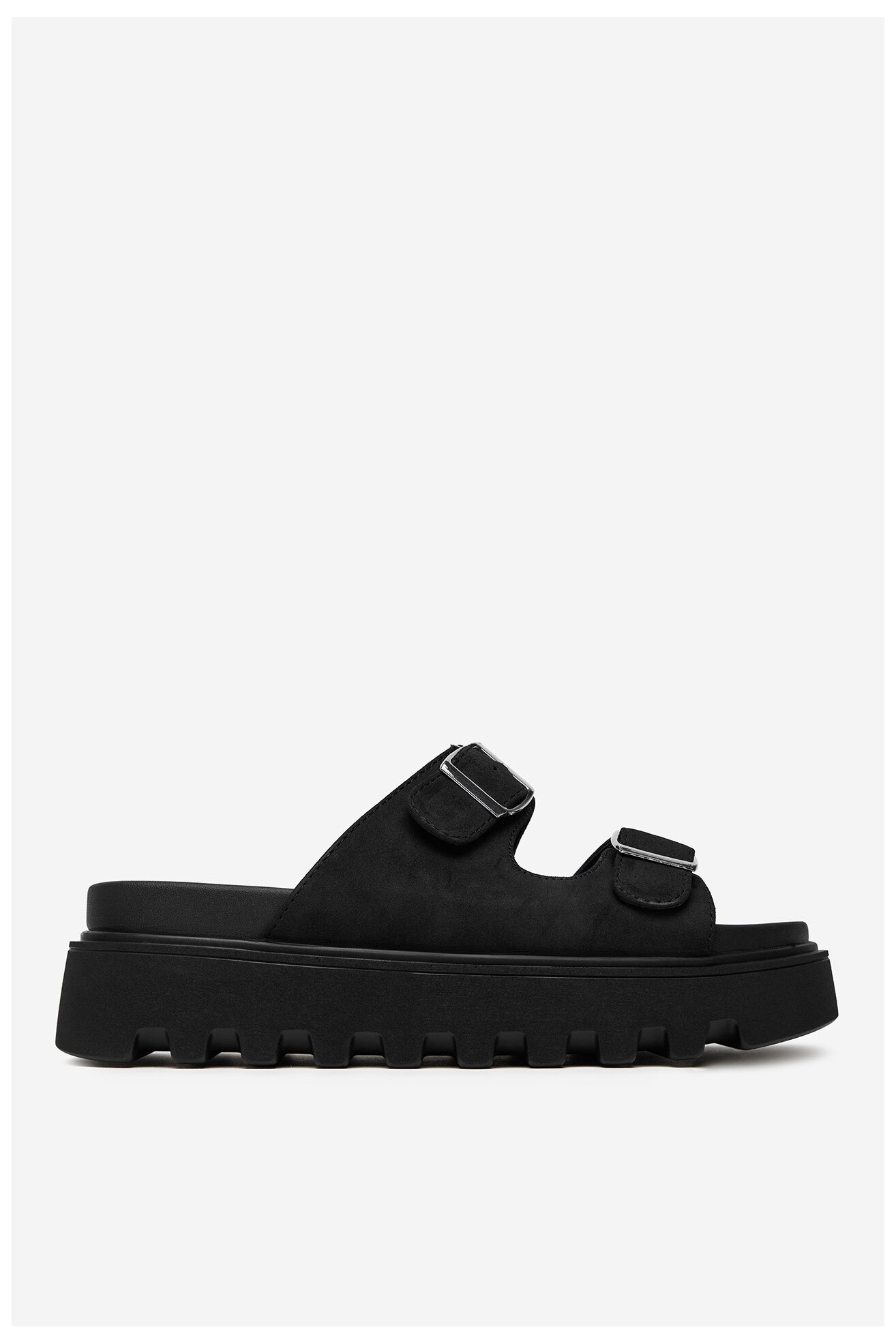 Klapki DeeZee HY86009-19 Czarny