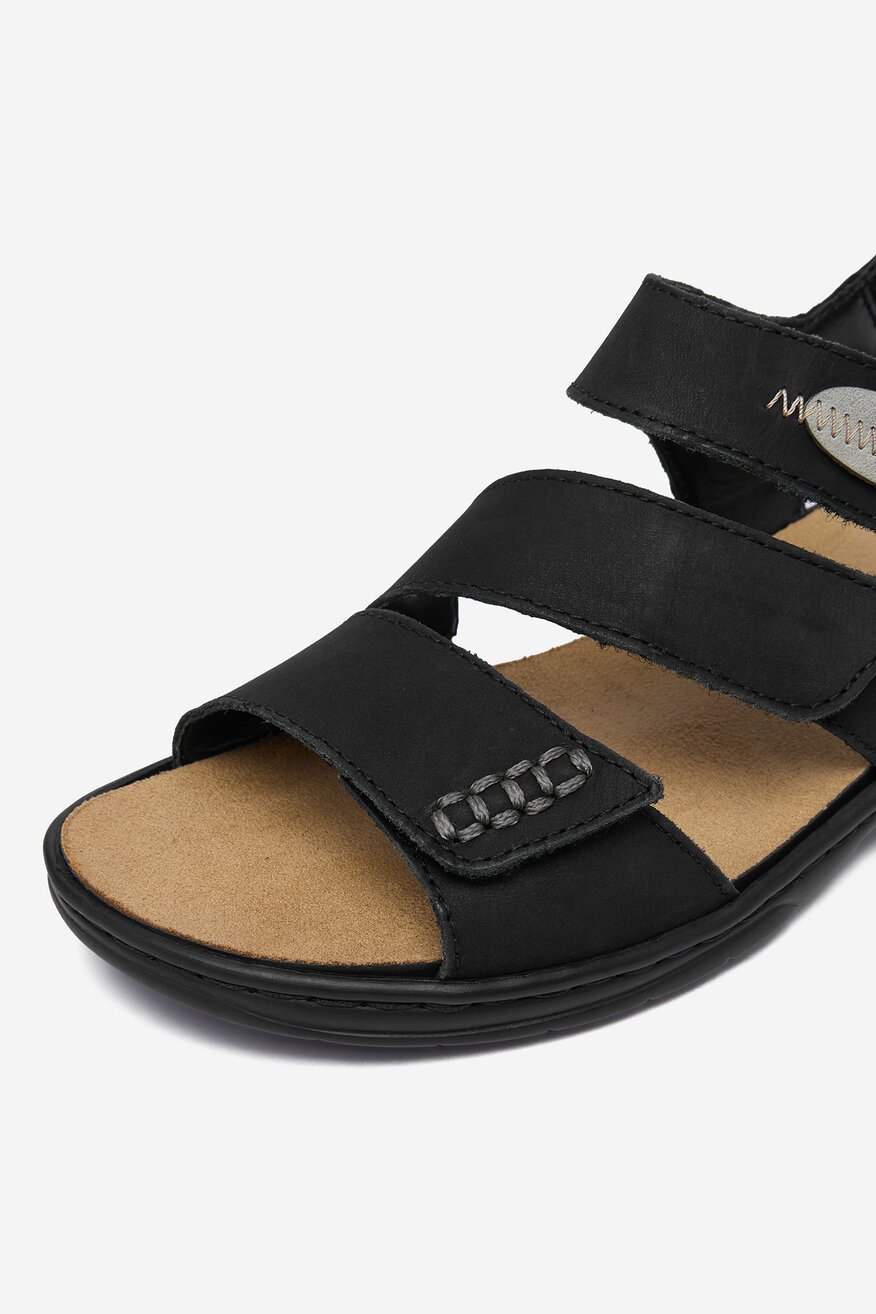 
                Rieker - Sandały skórzane - 5906751763032