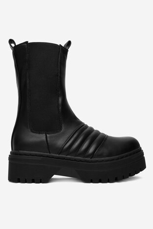 Ботильйони DeeZee 12888-5-BLACK PU ЧОРНИЙ