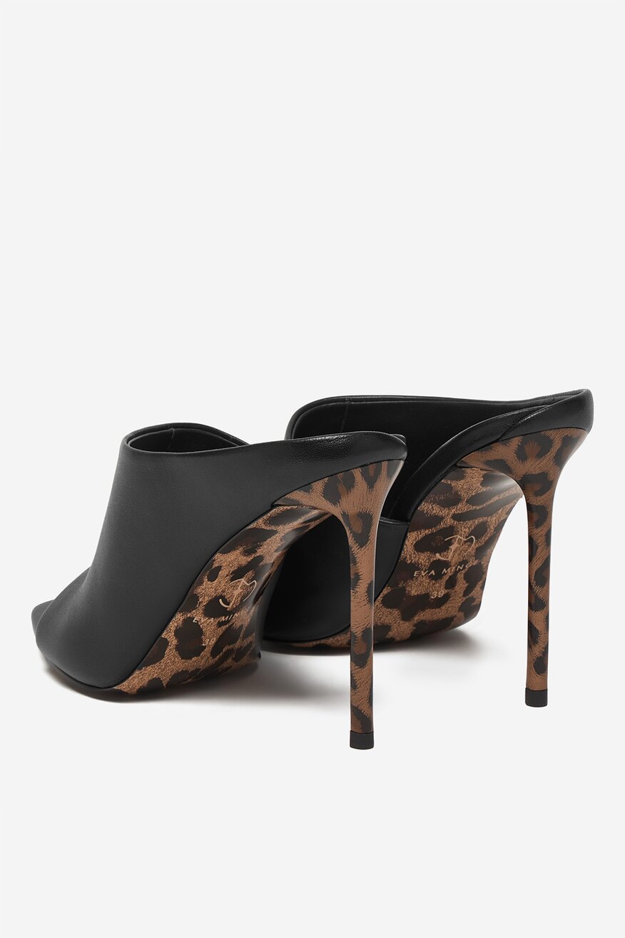 
                EVA MINGE - Klapki skórzane - 5906751815151