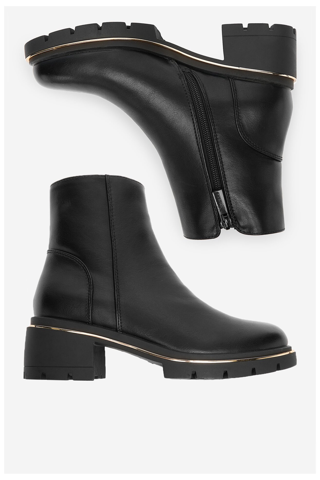 Bokacsizma Jenny CEO-HY58957-2A FEKETE