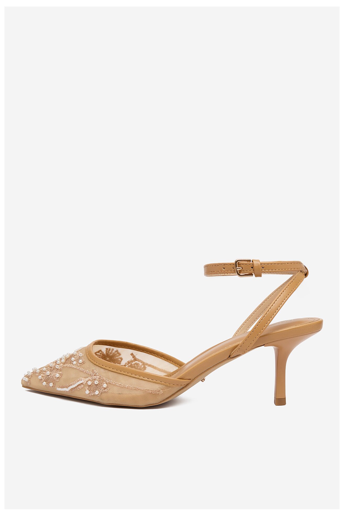 Czółenka DeeZee CEO-CD25-09-3 Beżowy