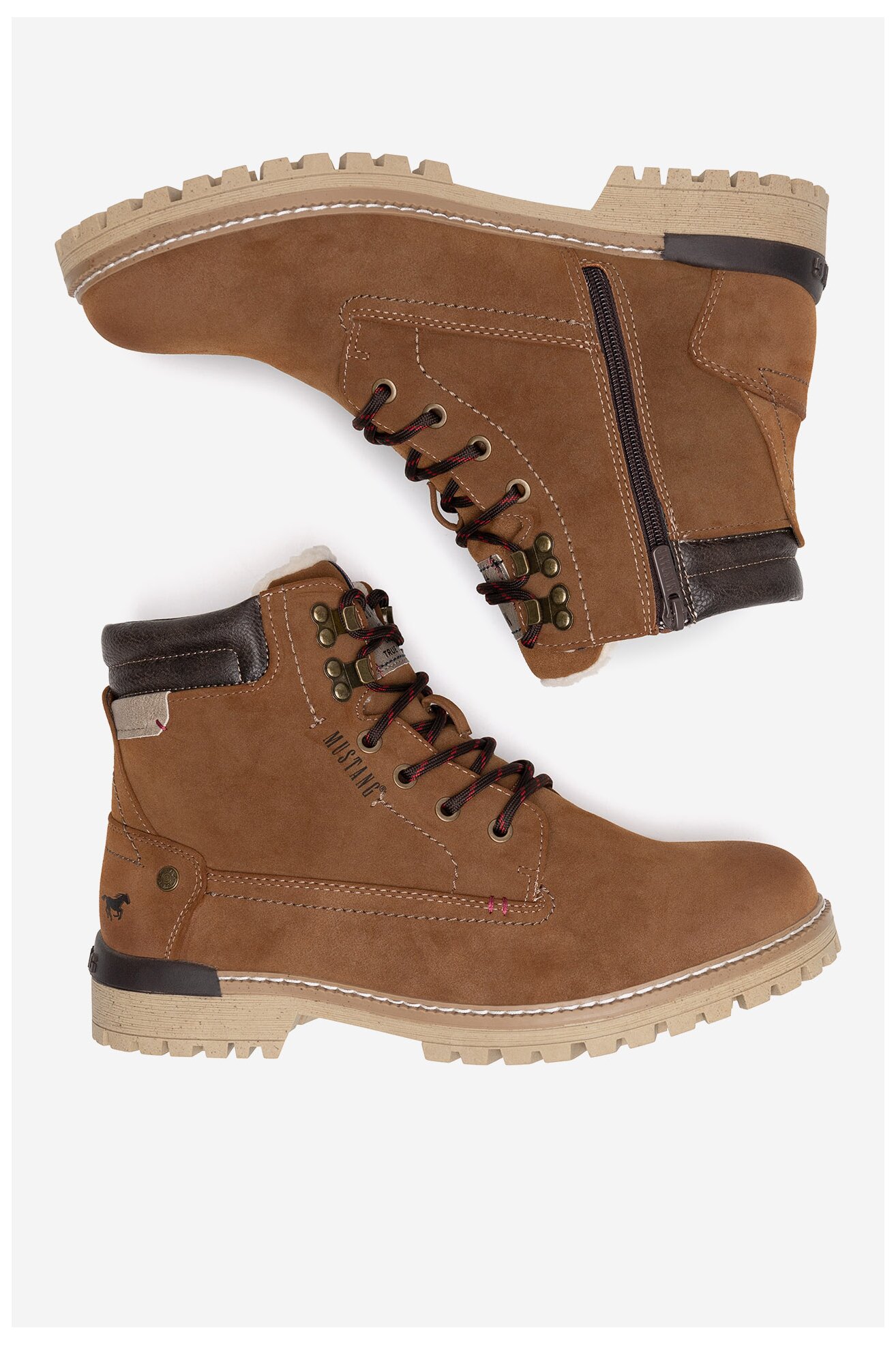 Csizma Mustang 4142-602 VILÁGOSBARNA