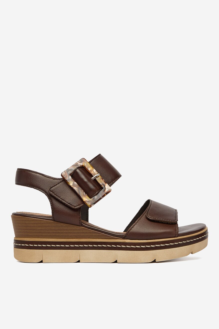 
                Remonte - Sandały skórzane - 5906751790472