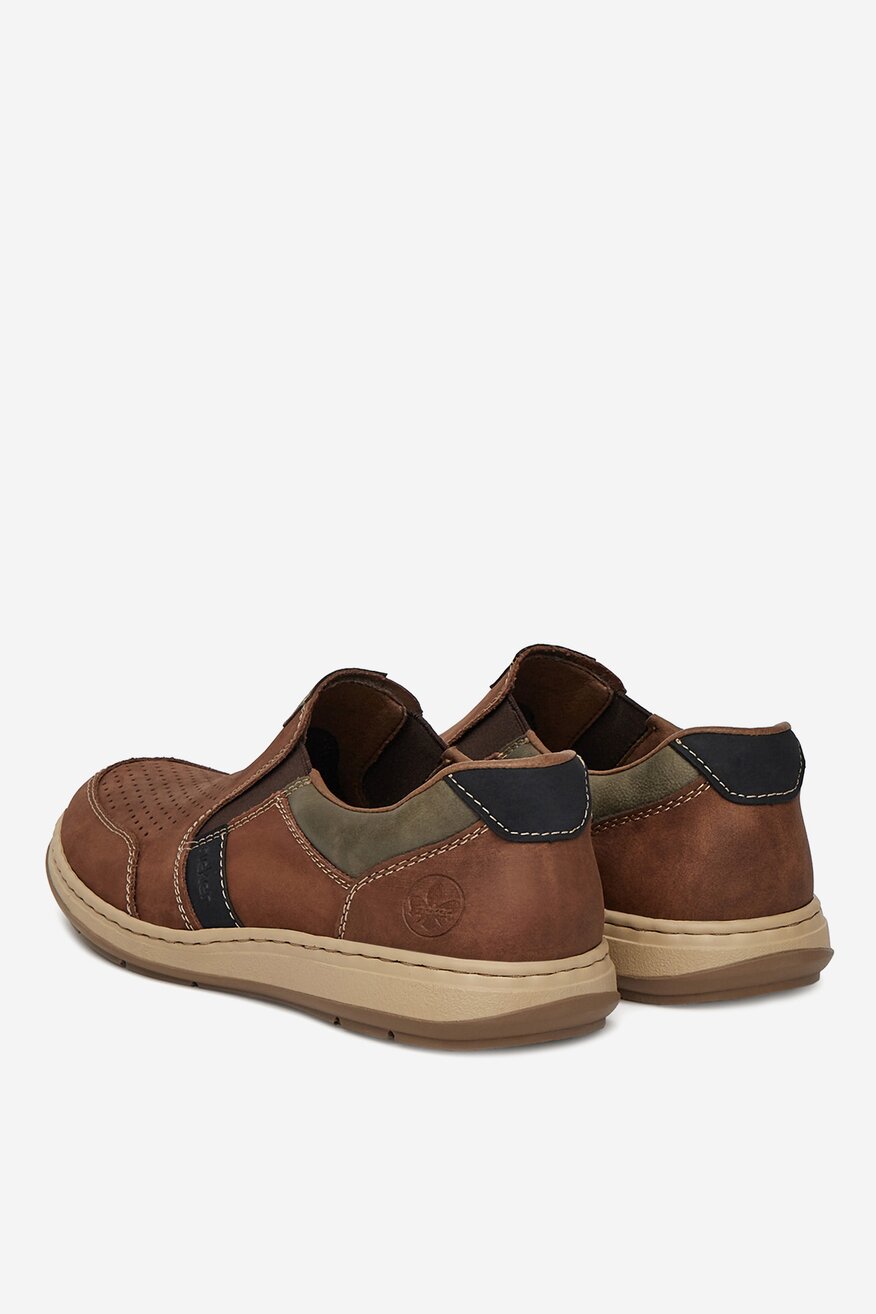 Polobotka Rieker HNĚDÁ - 2230078385183