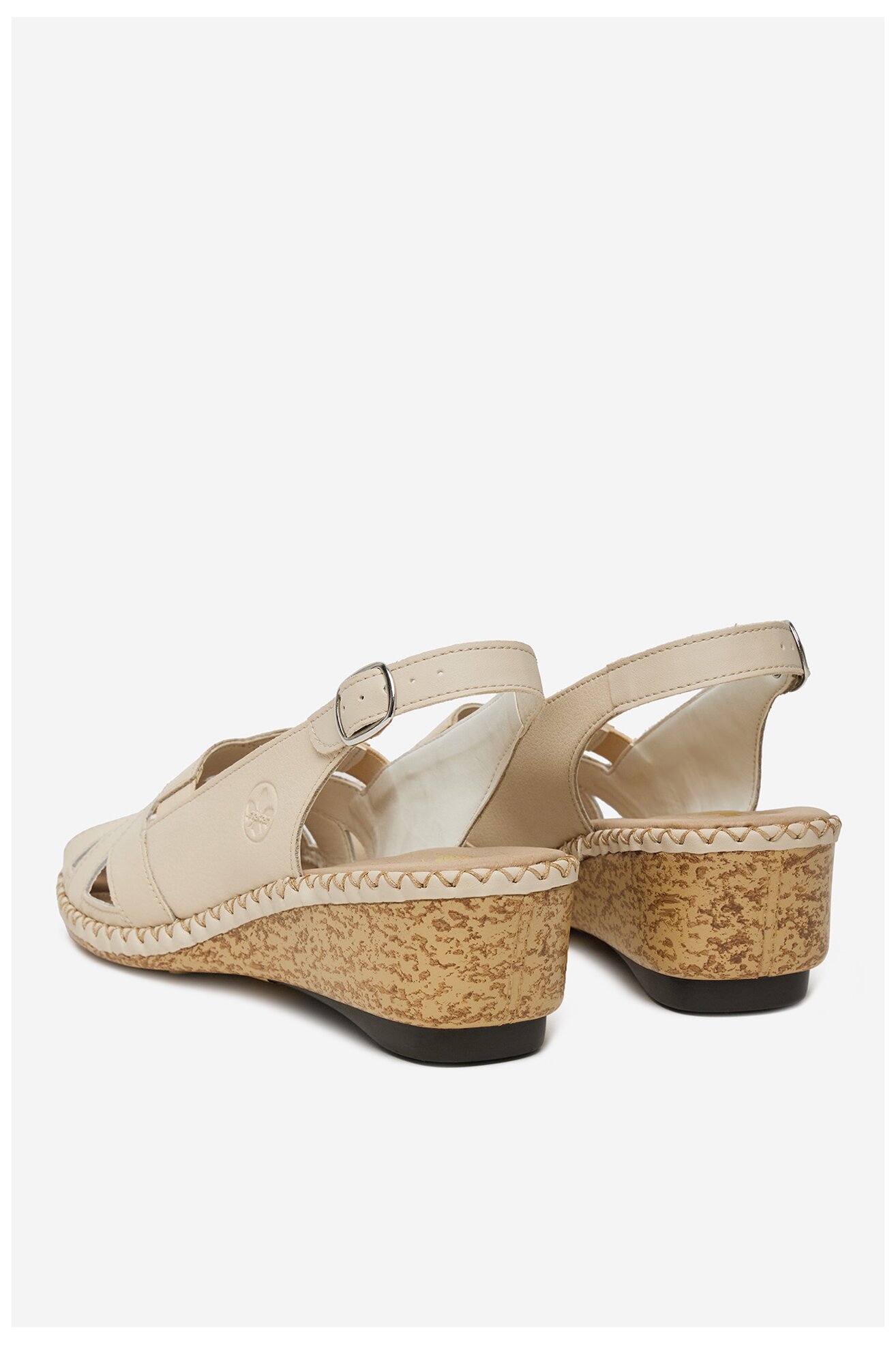 Sandały Rieker CEO-66189-60 Beżowy jasny