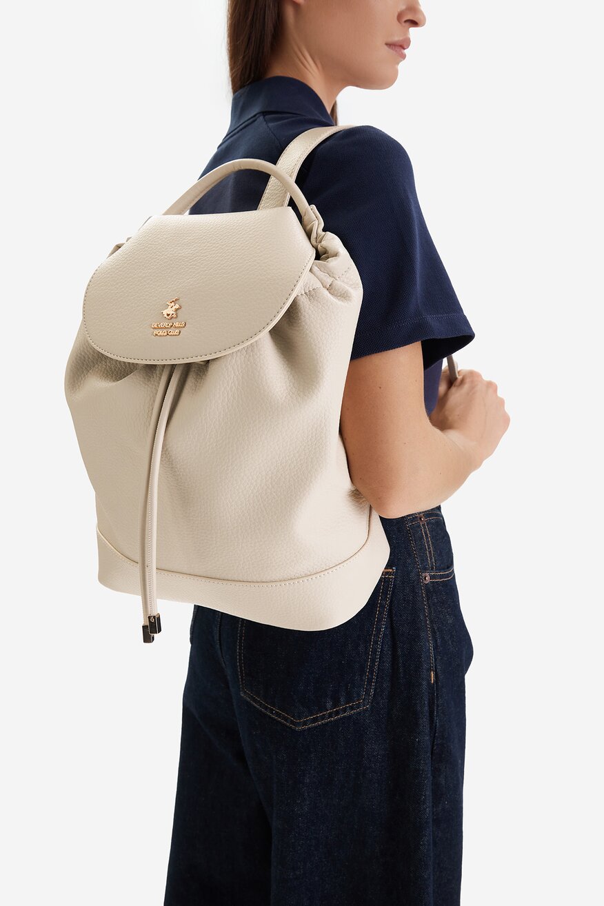 
                Раница Beverly Hills Polo Club СЛОНОВА КОСТ - 5906751598832