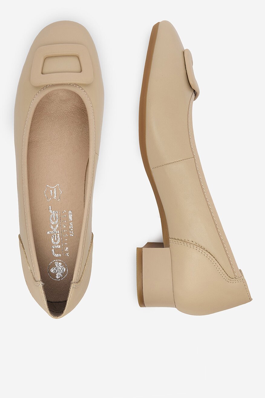 
                Rieker - Czółenka skórzane - 5906751483350