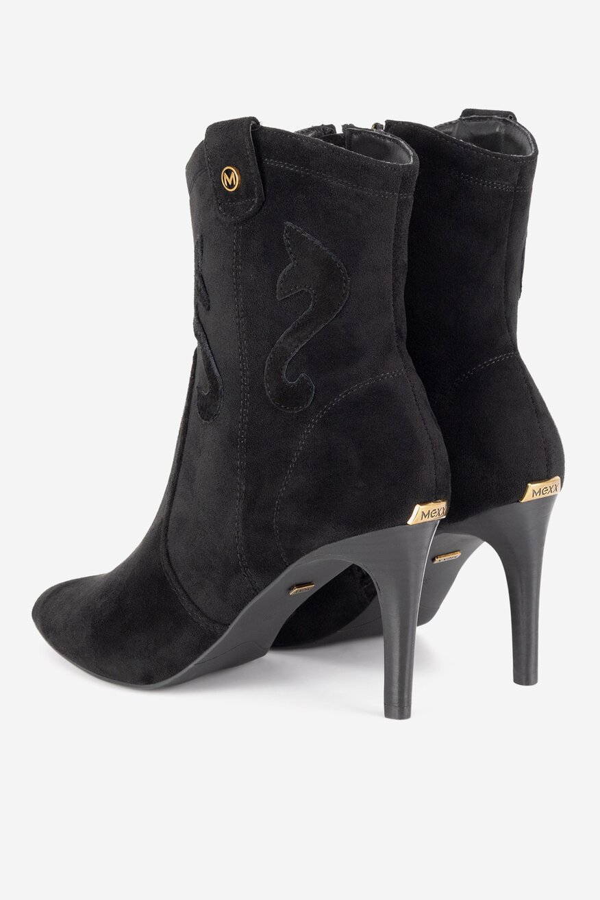 Mexx - Kowbojki zamszowe - 5905588894780