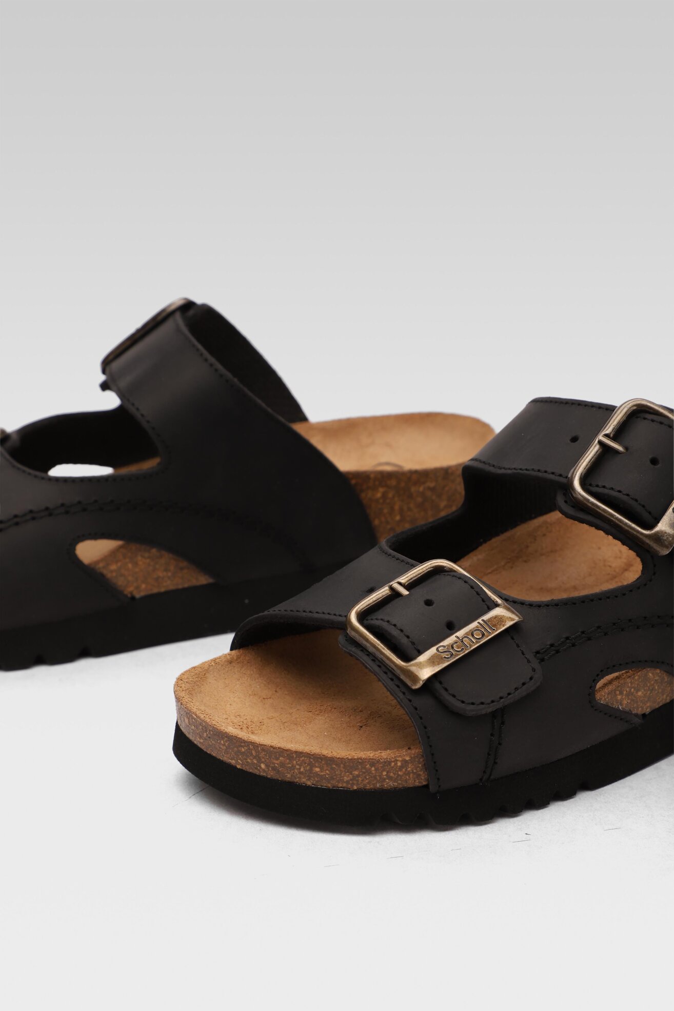 Klapki Scholl MF23008 MOLDAVA MED 1004 Czarny