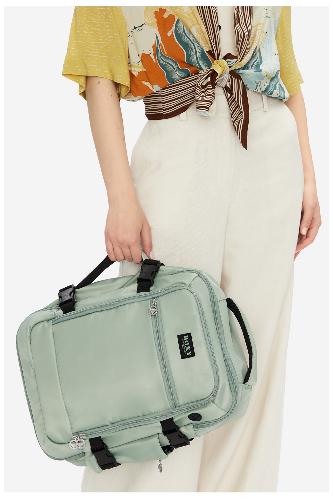 Plecak ROXY ROXY-P-001-07 Zielony jasny