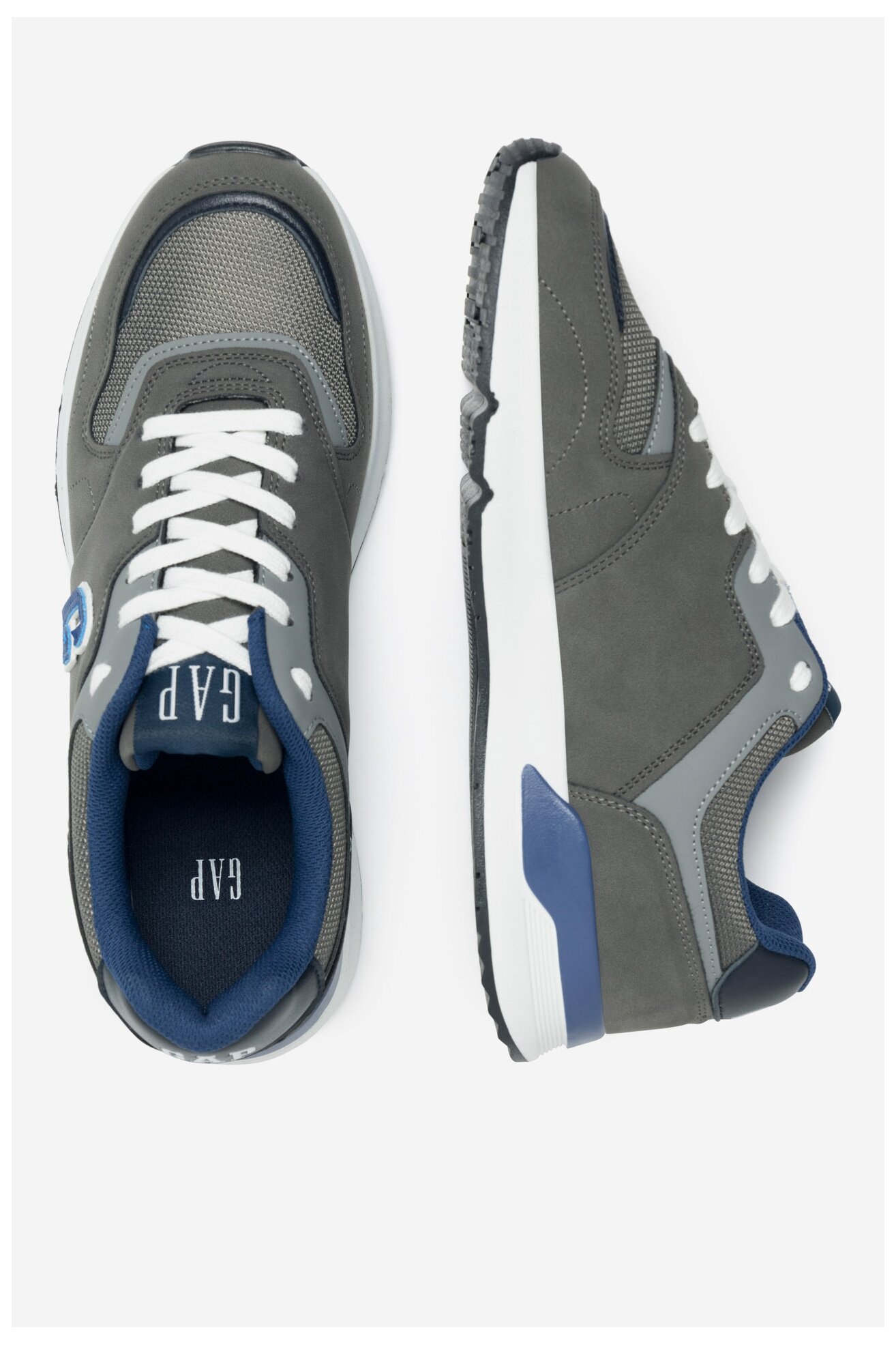 Sportcipő GAP COLUMBUS GCM001F5SMPEWTGP SZÜRKE