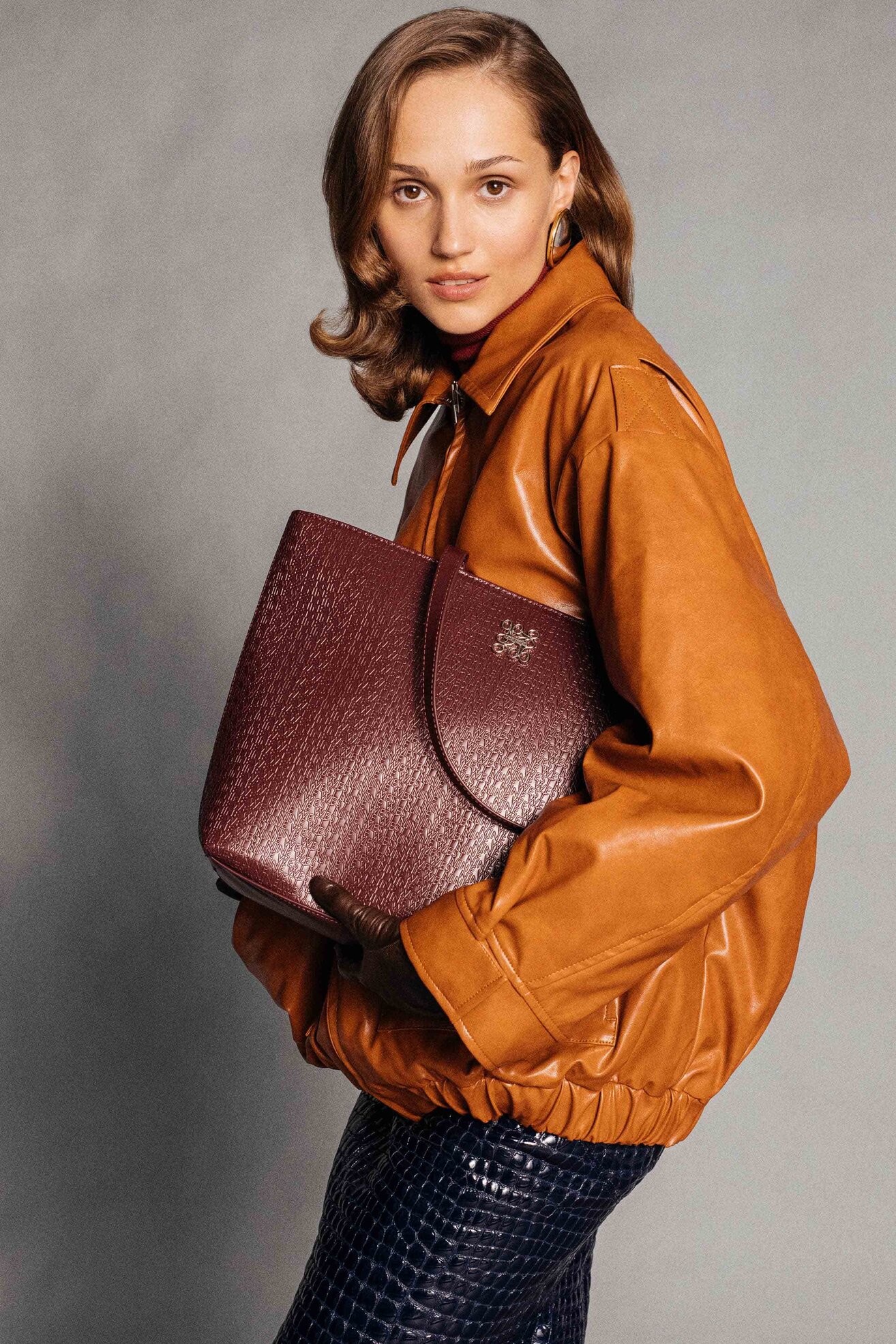 Kézitáska NINE WEST CEO-HAMPSHIRE-IV-LDA8170 BORDÓ