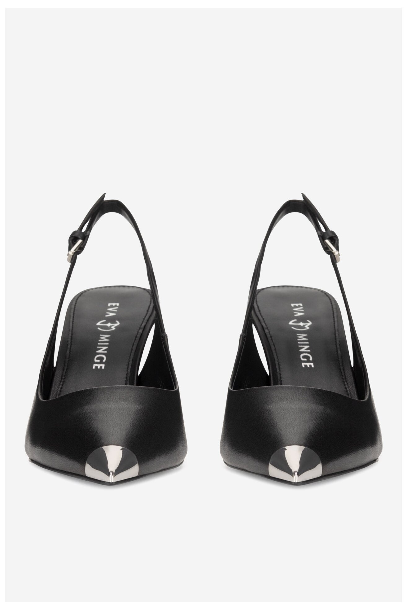 Pantofi cu toc EVA MINGE LIA-V1538-235-1 NEGRU