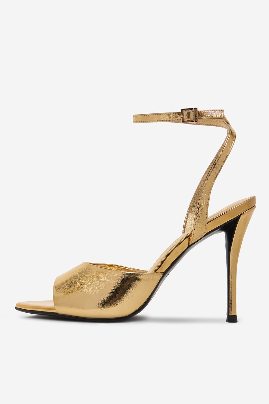 
                EVA MINGE - Sandały skórzane - 5906751805398