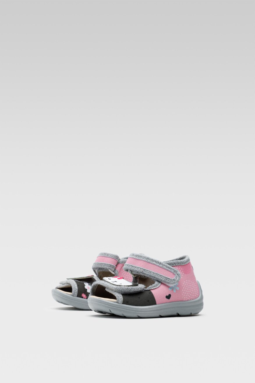 
                MB - Kapcie z aplikacją różowe - 5903698548876