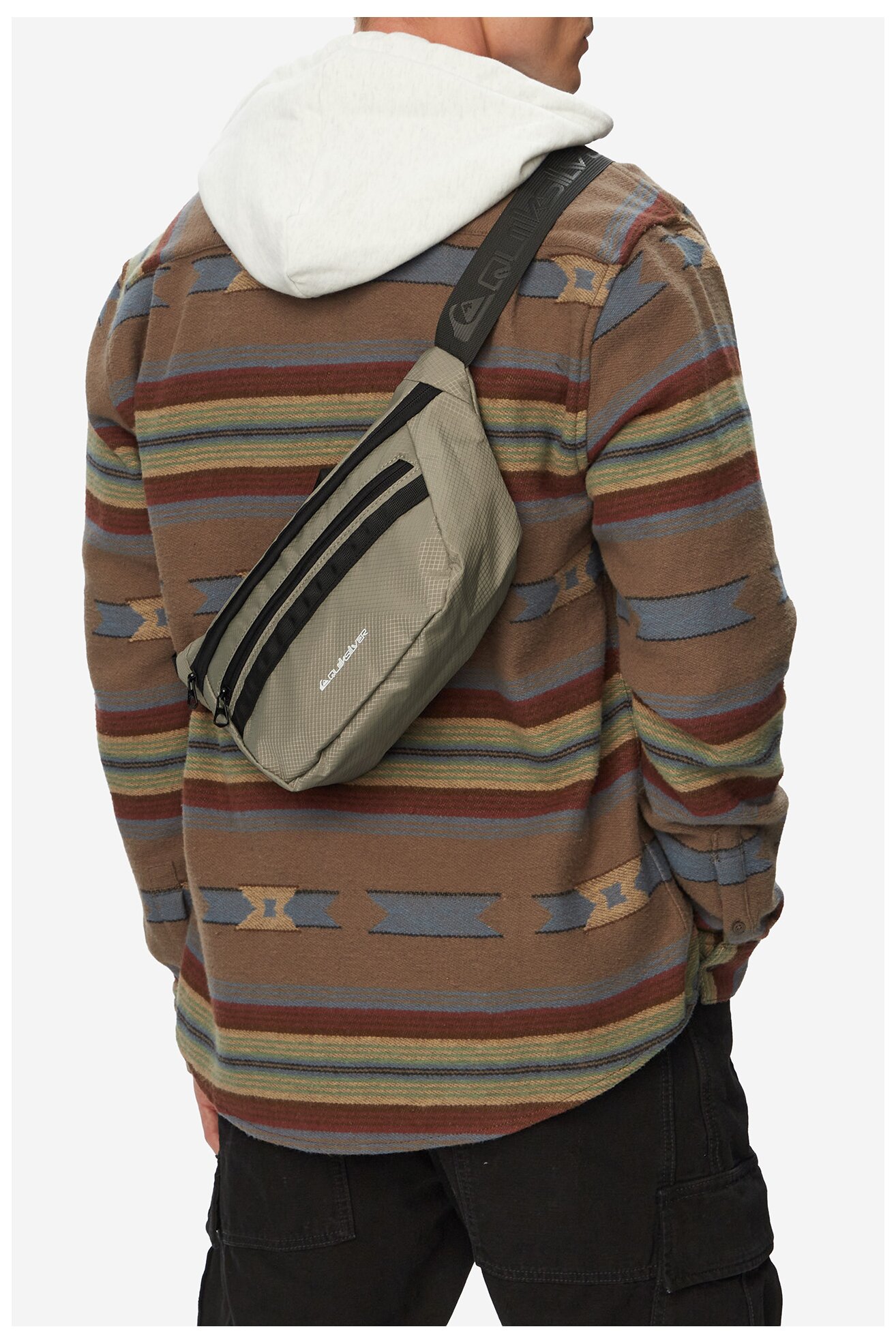 Сумка Чоловіча QUIKSILVER WBEO-QUIK-M-001-10 СІРИЙ