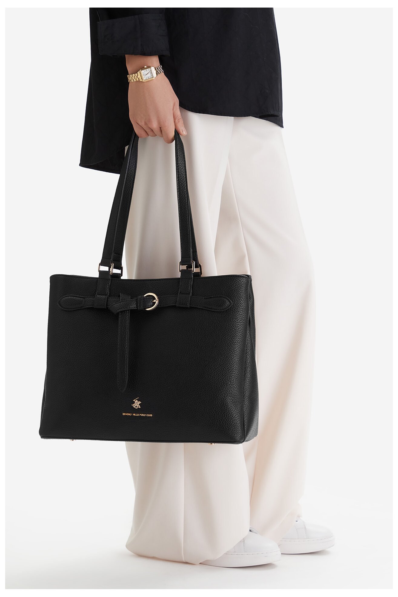 Дамска чанта Beverly Hills Polo Club CEO-BHPC-C-004-09 ЧЕРЕН