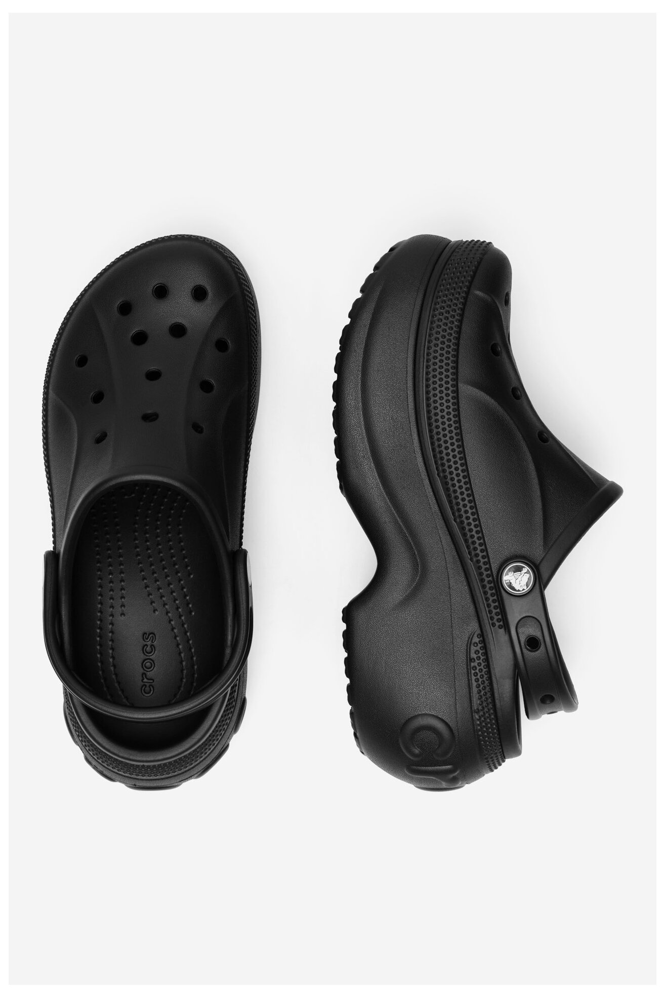 Klapki basenowe Crocs BELLA CLOG 210062-001 Czarny