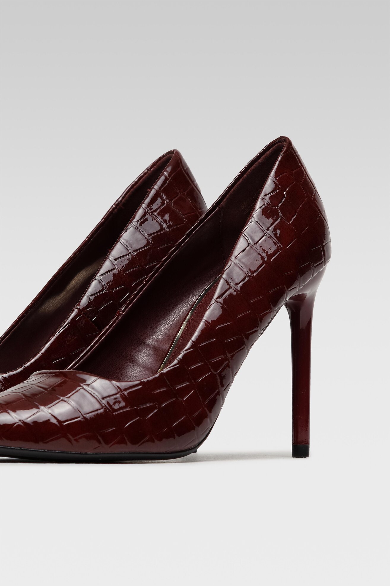 Czółenka Quazi LS5611-02D Bordowy