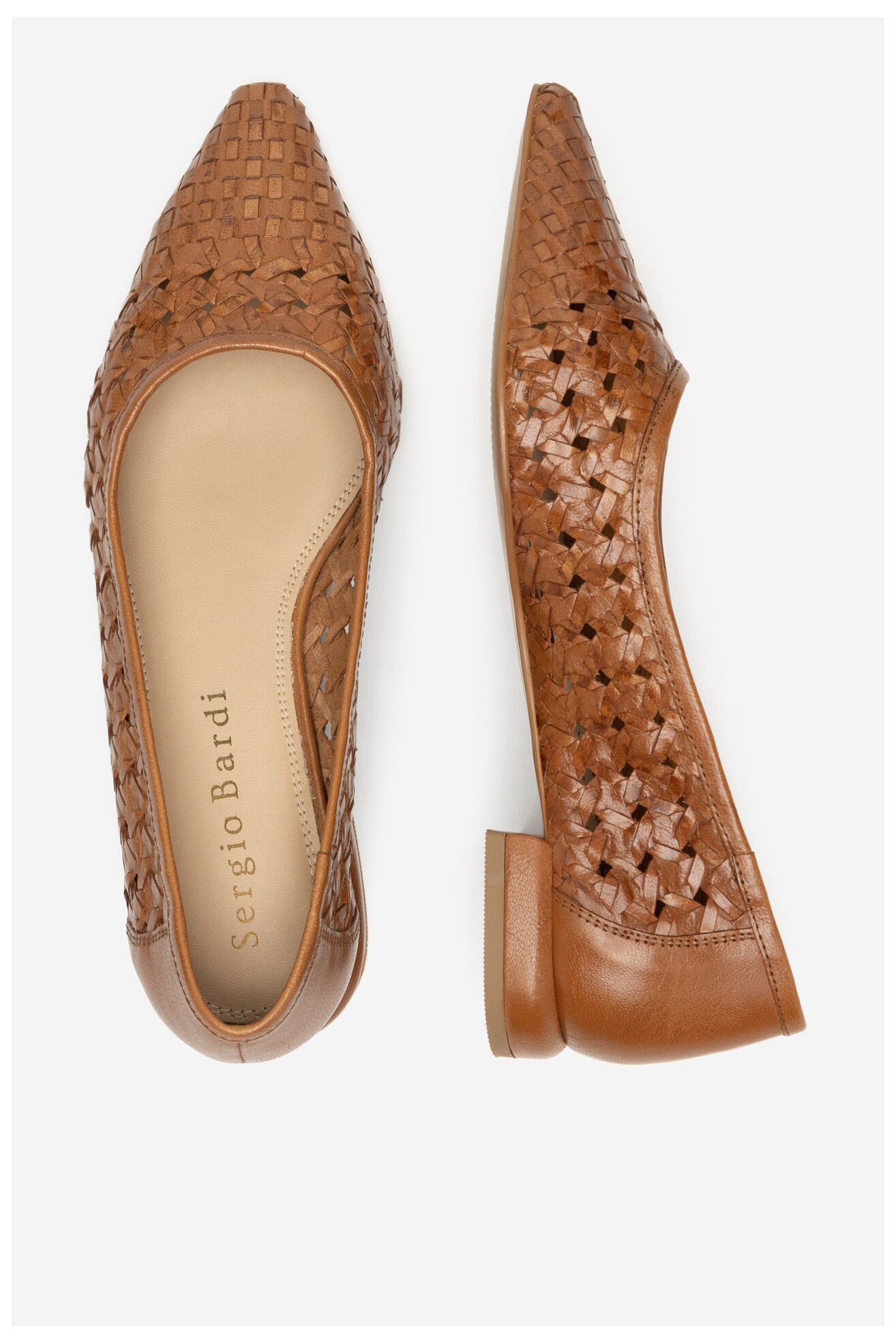 Baleríny Sergio Bardi WI40-F1101-01SB HNĚDÁ