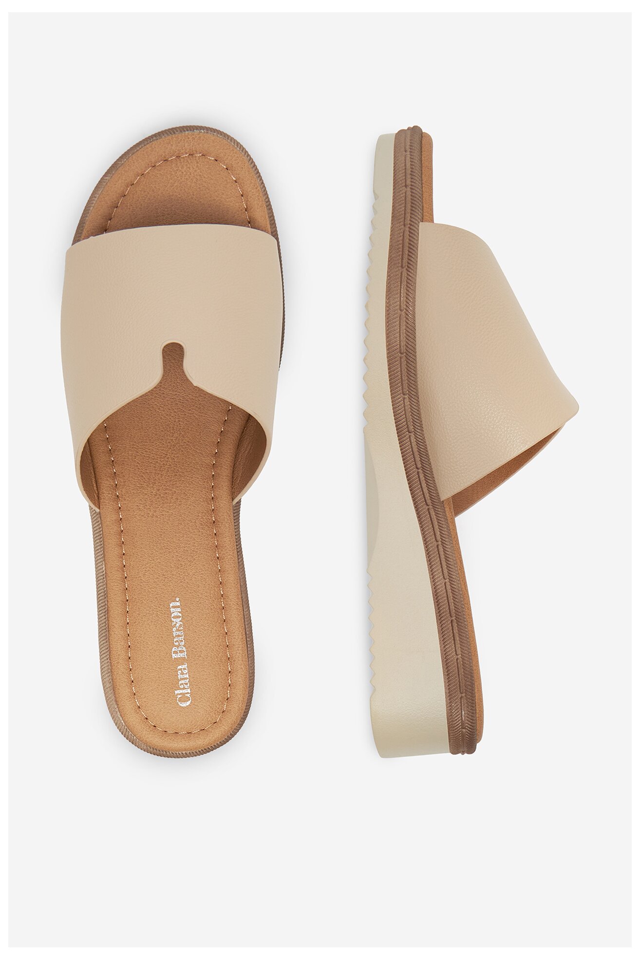 Шльопанець Clara Barson WFA3692-1 БЕЖЕВИЙ